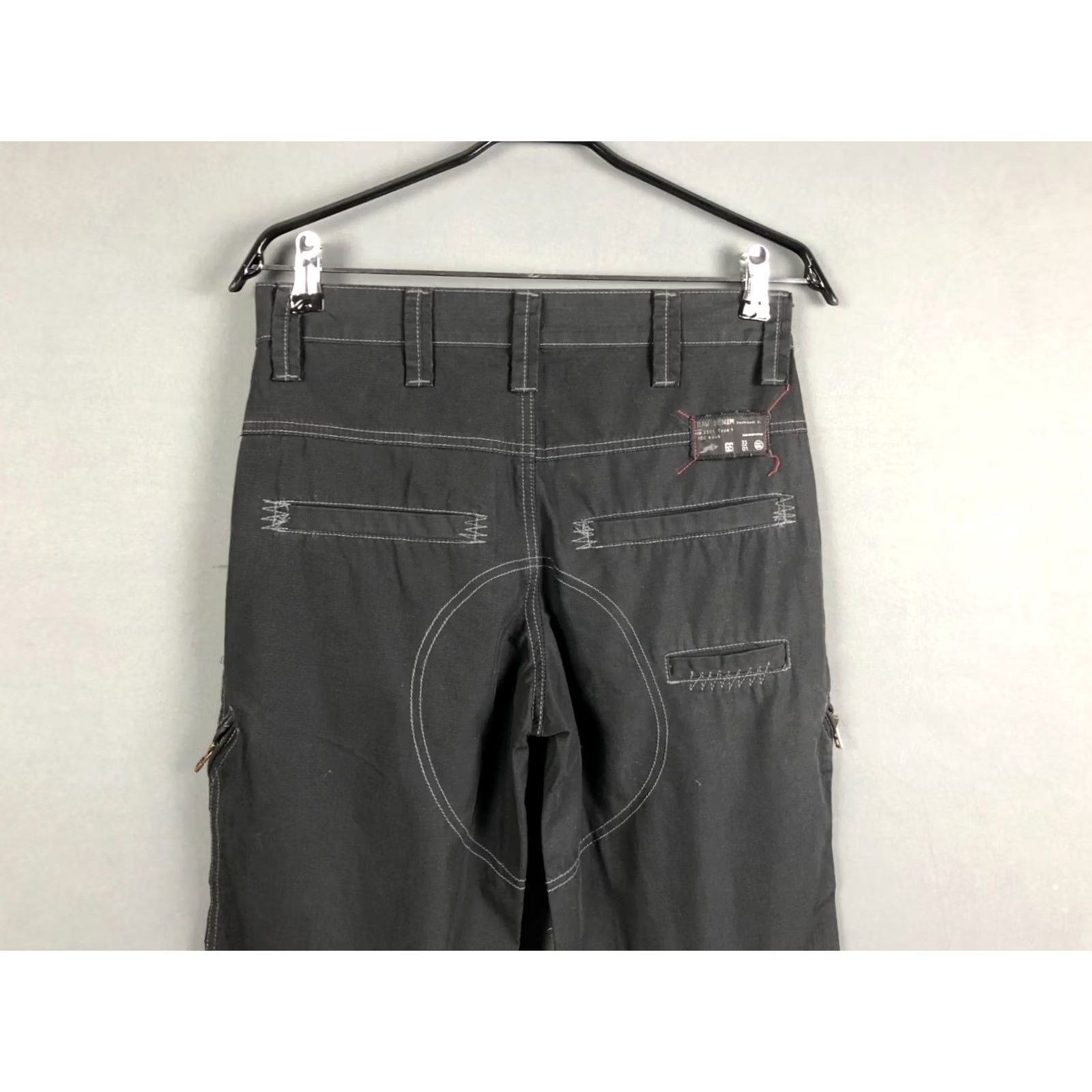 G-Star G-Star 3301 Cargo Pants Regular Cotton Black W29 L32 Mens Pants Size US 29 - 3 Thumbnail