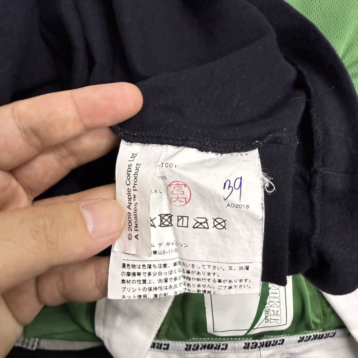 Comme des Garcons Comme Des Garcons The Beatles AD2018 Size US XXL / EU 58 / 5 - 8 Thumbnail