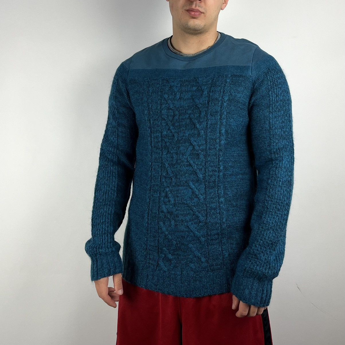Diesel Diesel sweater wool size Large Size US L / EU 52-54 / 3 - 1 Thumbnail