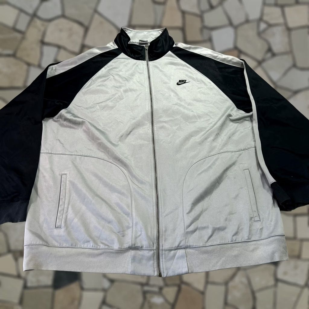 Nike Nike The Chamber Track Jacket Mens 3XL Gray Full Zip Fleece Air Force 1 Y2K Size US XXL / EU 58 / 5 - 1 Thumbnail
