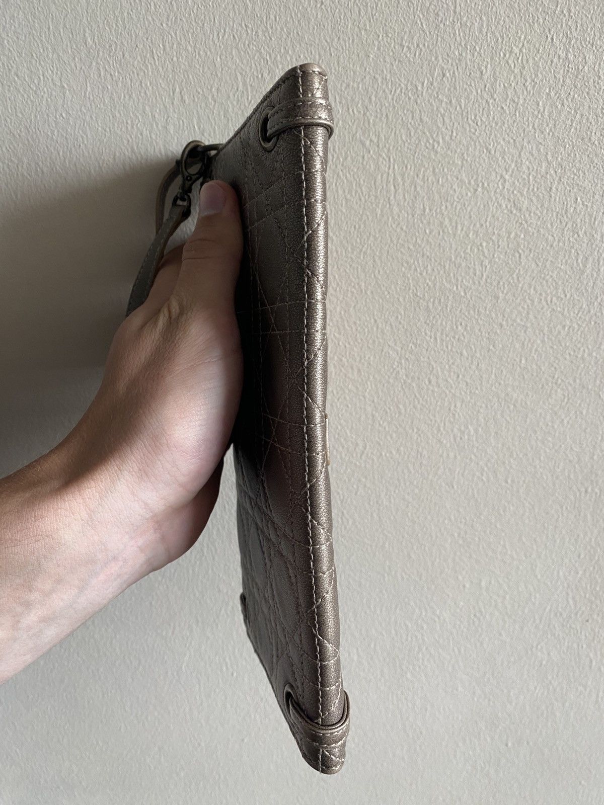 Christian Dior Monsieur Christian Dior Leather Clutch Size ONE SIZE - 6 Thumbnail