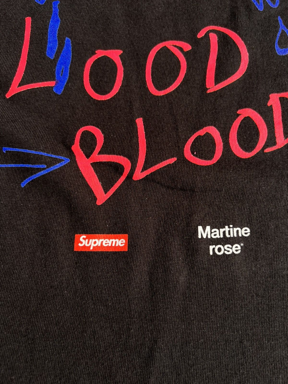 Martine Rose × Supreme L Supreme x Martine Rose Lee Scratch Perry tee Tshirt black Size US L / EU 52-54 / 3 - 11 Thumbnail