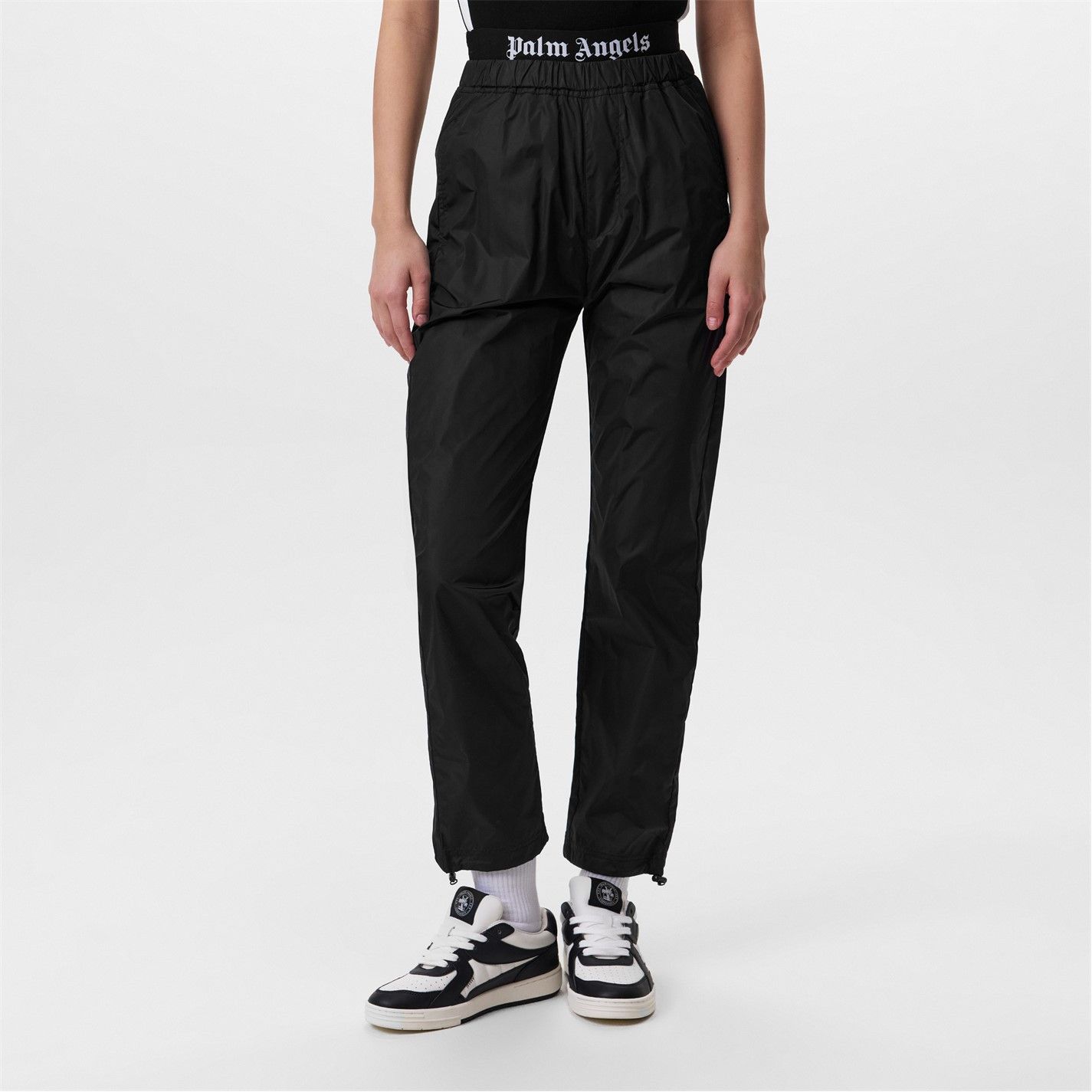 Palm Angels o1g2r1mq0325 Logo Pant in Black Size 29" - 2 Thumbnail