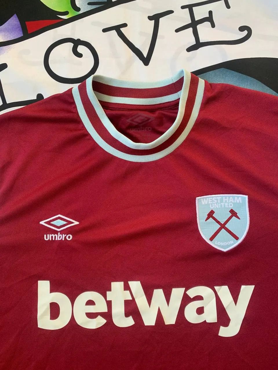 Umbro West Ham United Umbro 24/25 Home jersey shirt Size XL Size US XL / EU 56 / 4 - 3 Thumbnail