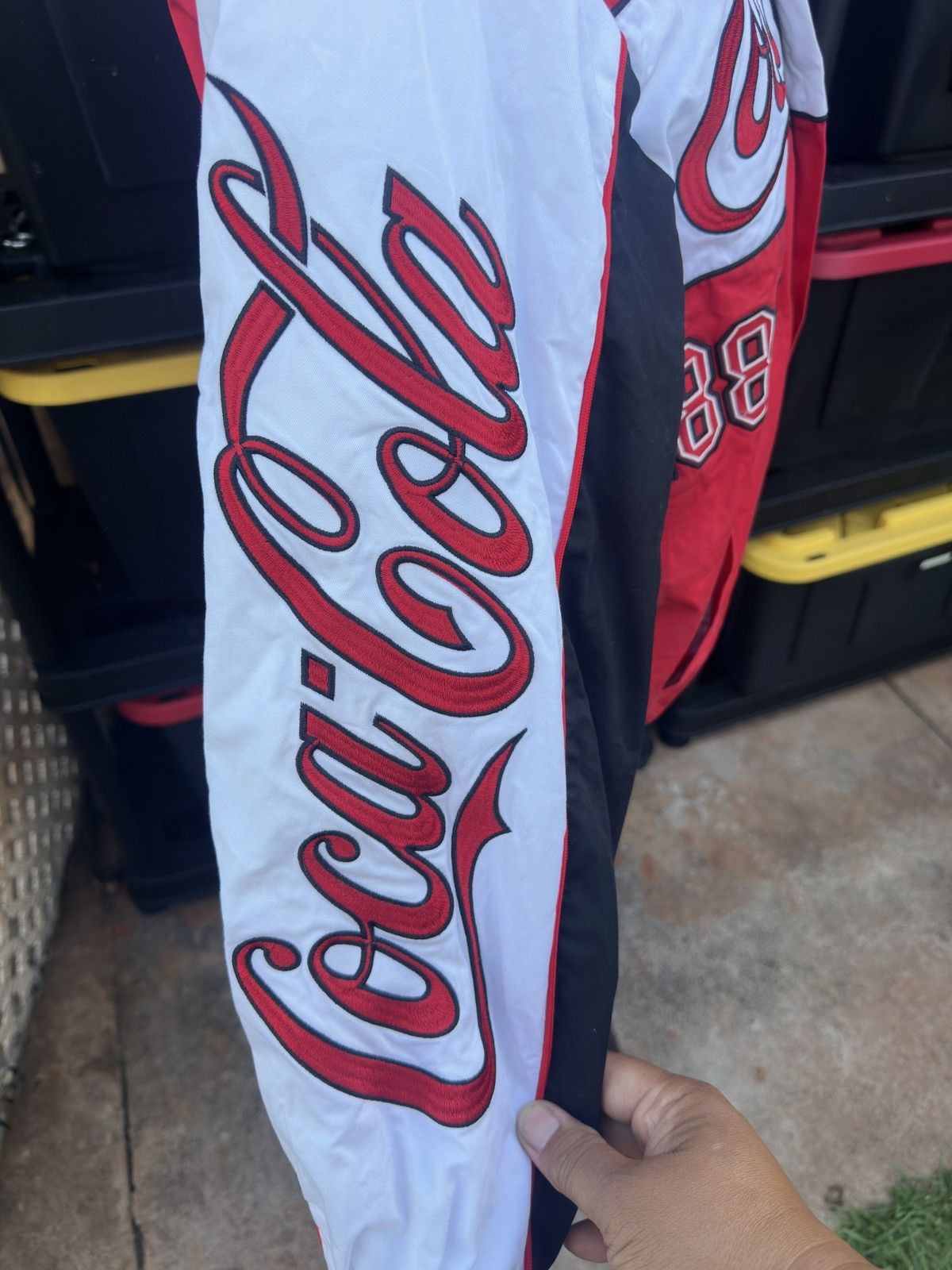 Coca Cola Coca-Cola & The Laundry Room Racing Jacket Unisex Medium Size US M / EU 48-50 / 2 - 5 Thumbnail