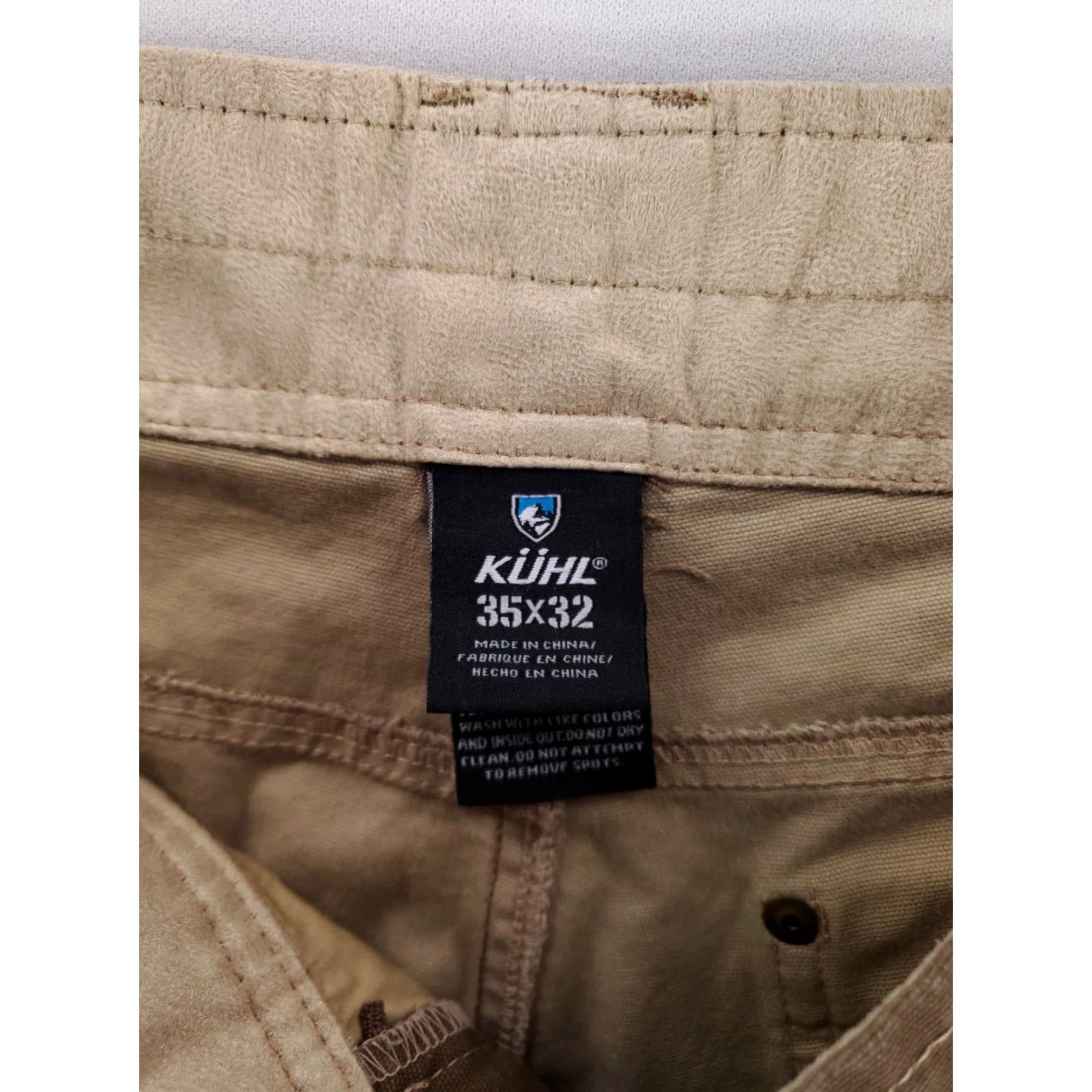 Vintage Kuhl Kanvus Jeans Pants Brown Hiking Mens 36 x 30 Inseam 30 Regular Chino Pants Mens Brown Kanvus Jeans 36 x 30 Actual Size US 36 / EU 52 - 2 Thumbnail