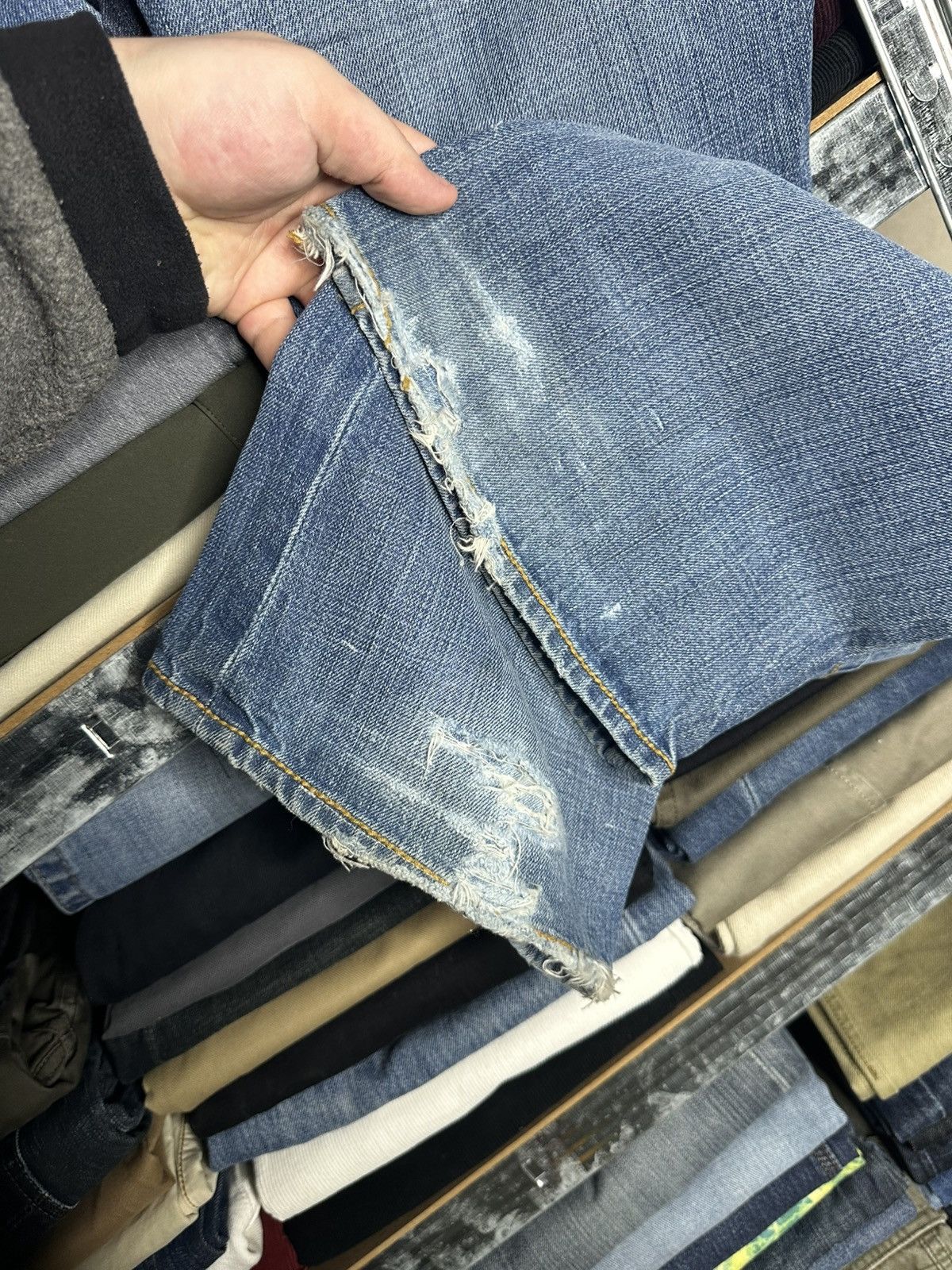 True Religion True Religion Flared Bootcut Blue Denim Jeans Size 28 Size 28" / US 6 / IT 42 - 14 Thumbnail