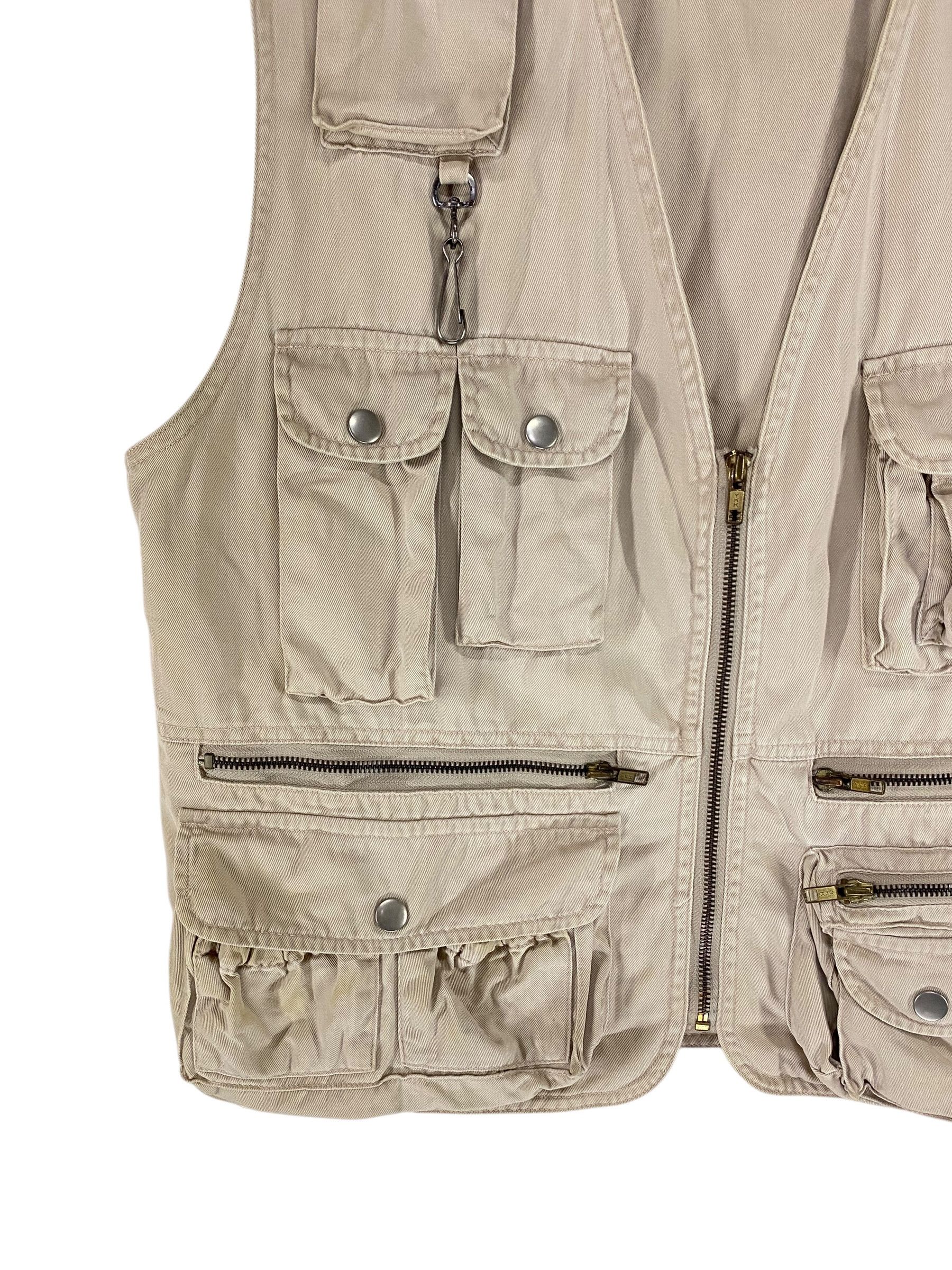 Designer 90s Polo Ralph Lauren multipocket tactical hunting vest Size US L / EU 52-54 / 3 - 6 Thumbnail