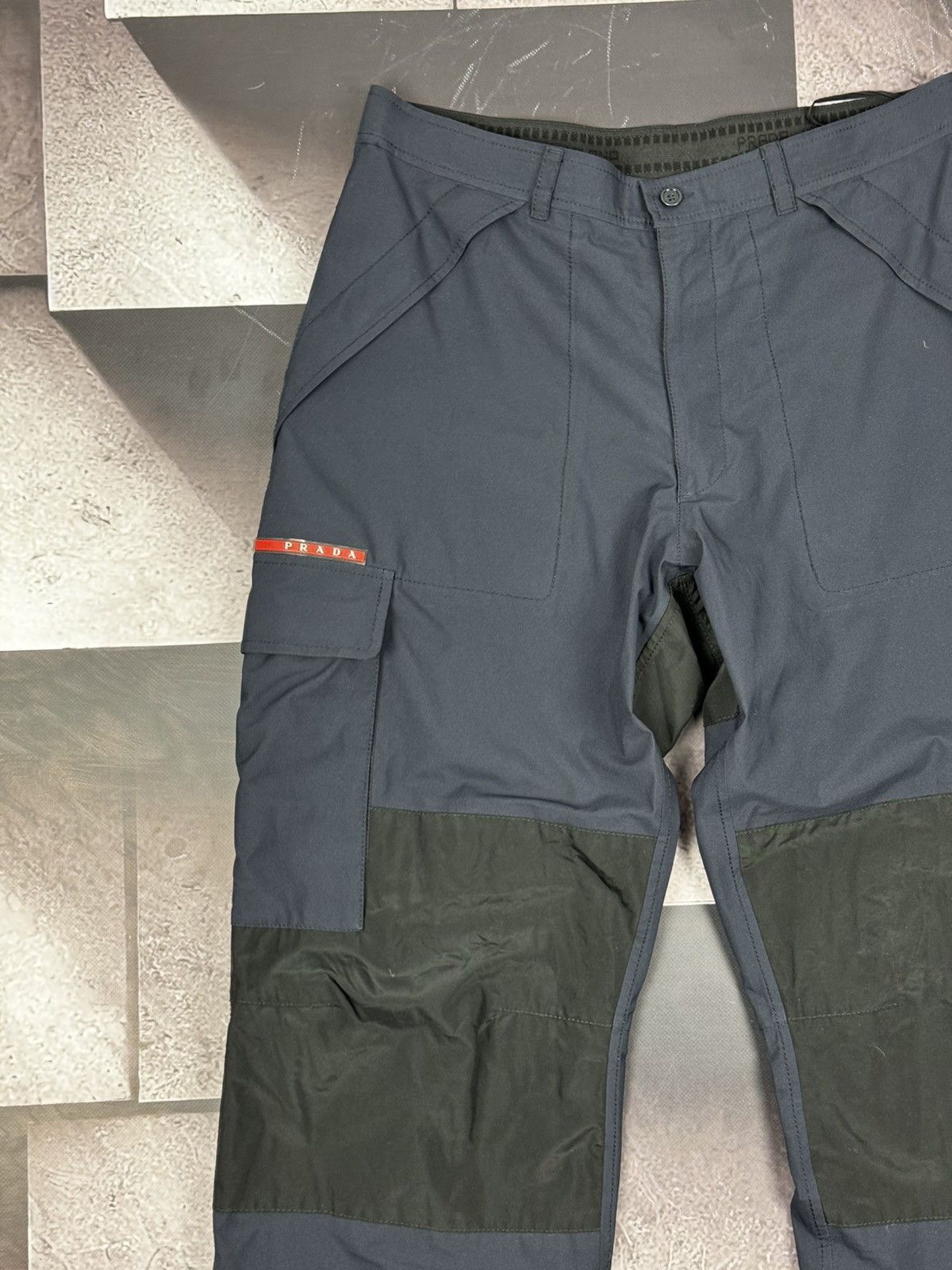 Prada × Vintage Prada Ski Pants Vintage SS03 RARE💀 Size US 33 - 6 Thumbnail