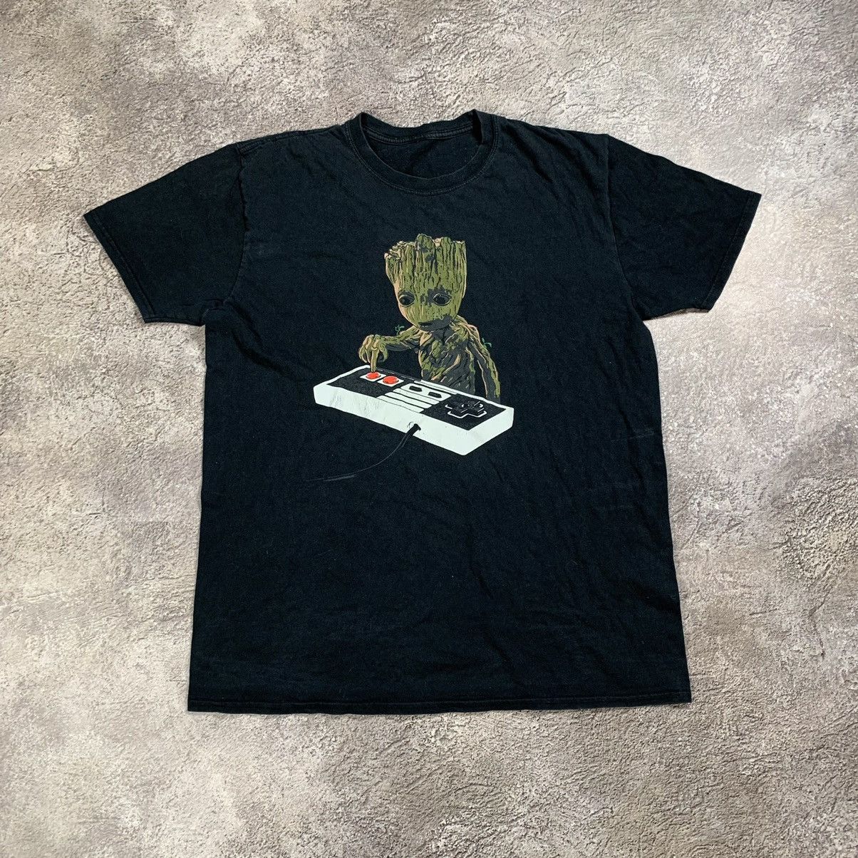 Vintage Vintage Y2K Guardians Galaxy Groot Graphic Tee Streetwear M Size US M / EU 48-50 / 2 - 1 Thumbnail