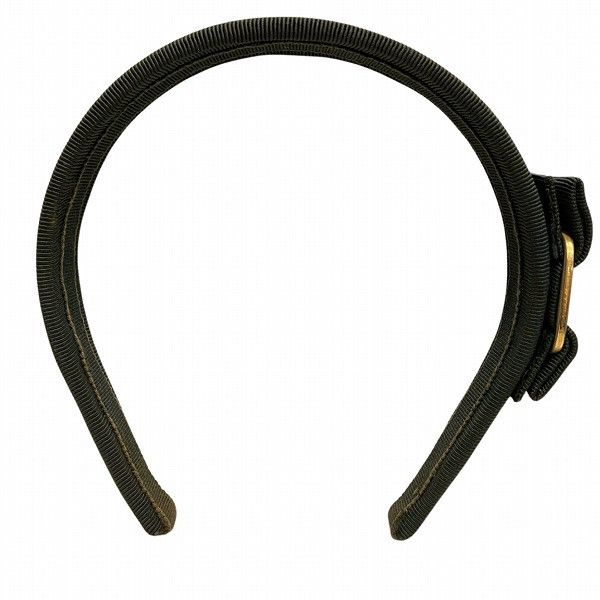 Salvatore Ferragamo Salvatore Ferragamo Salvatore Ferragamo Vara Ribbon Headband Canvas Hair Accessory Size ONE SIZE - 1 Thumbnail