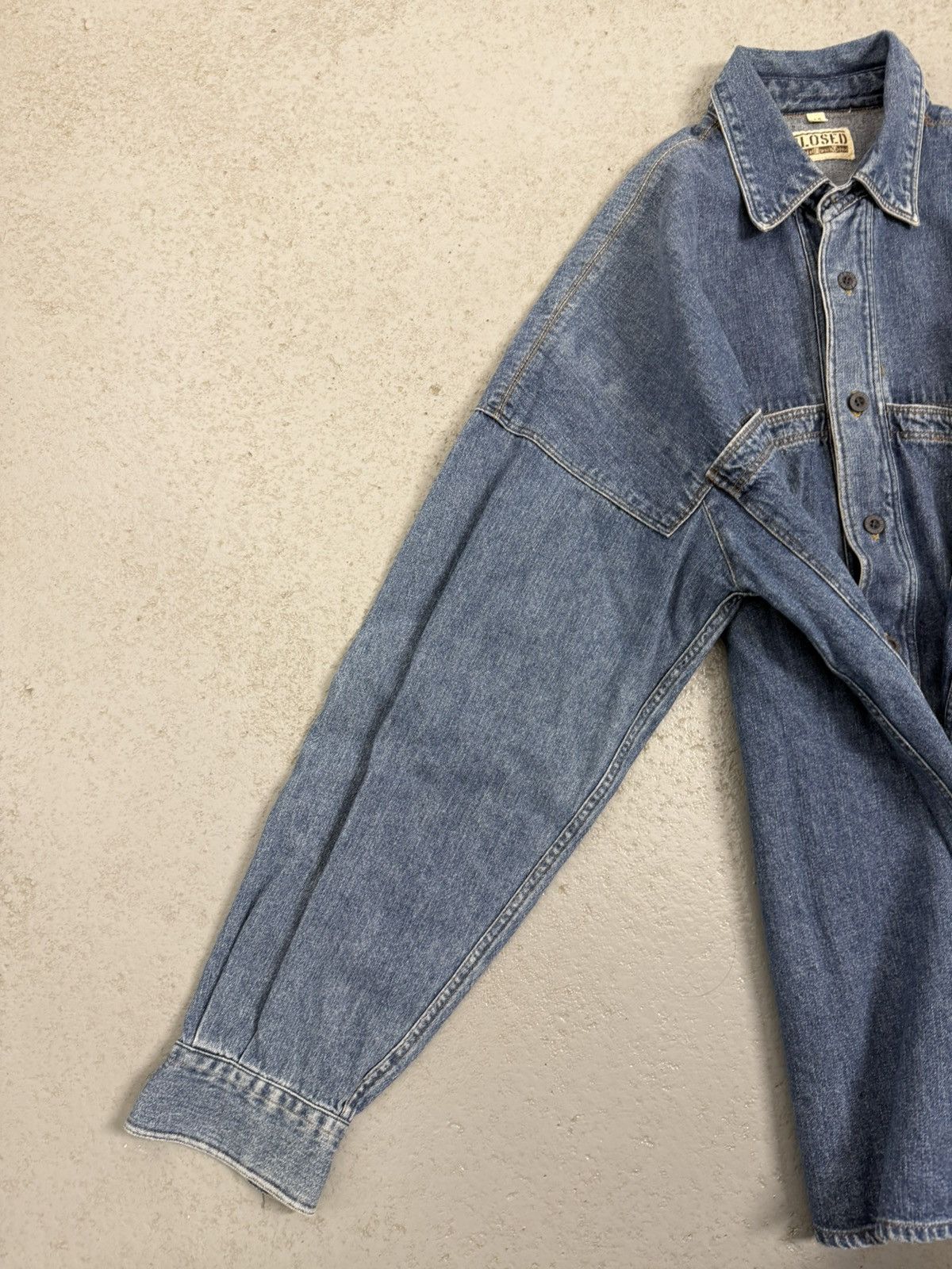 CLOSED × Marithe + Francois Girbaud 80s Marithe Francois Girbaud For Closed Giant Pockets Shirt Size US L / EU 52-54 / 3 - 10 Thumbnail