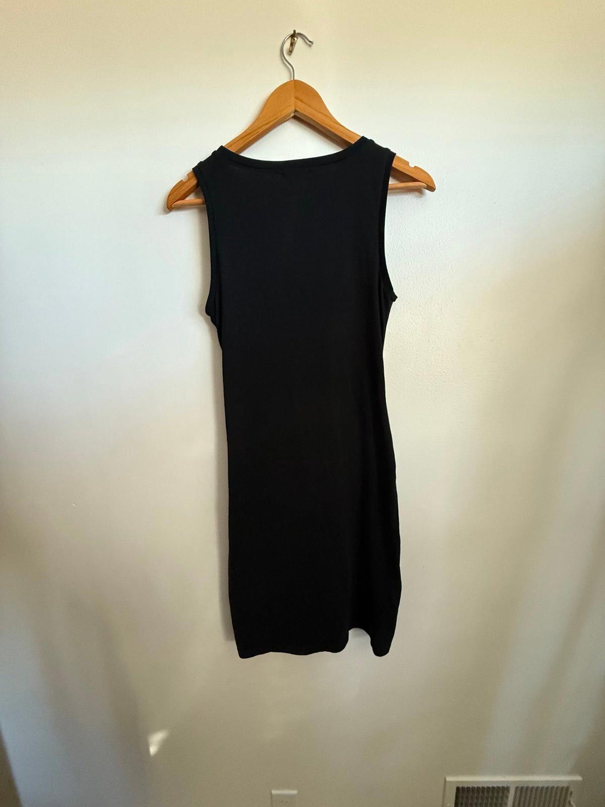 Leather Leith ruched body con dress size medium. Size M / US 6-8 / IT 42-44 - 5 Thumbnail