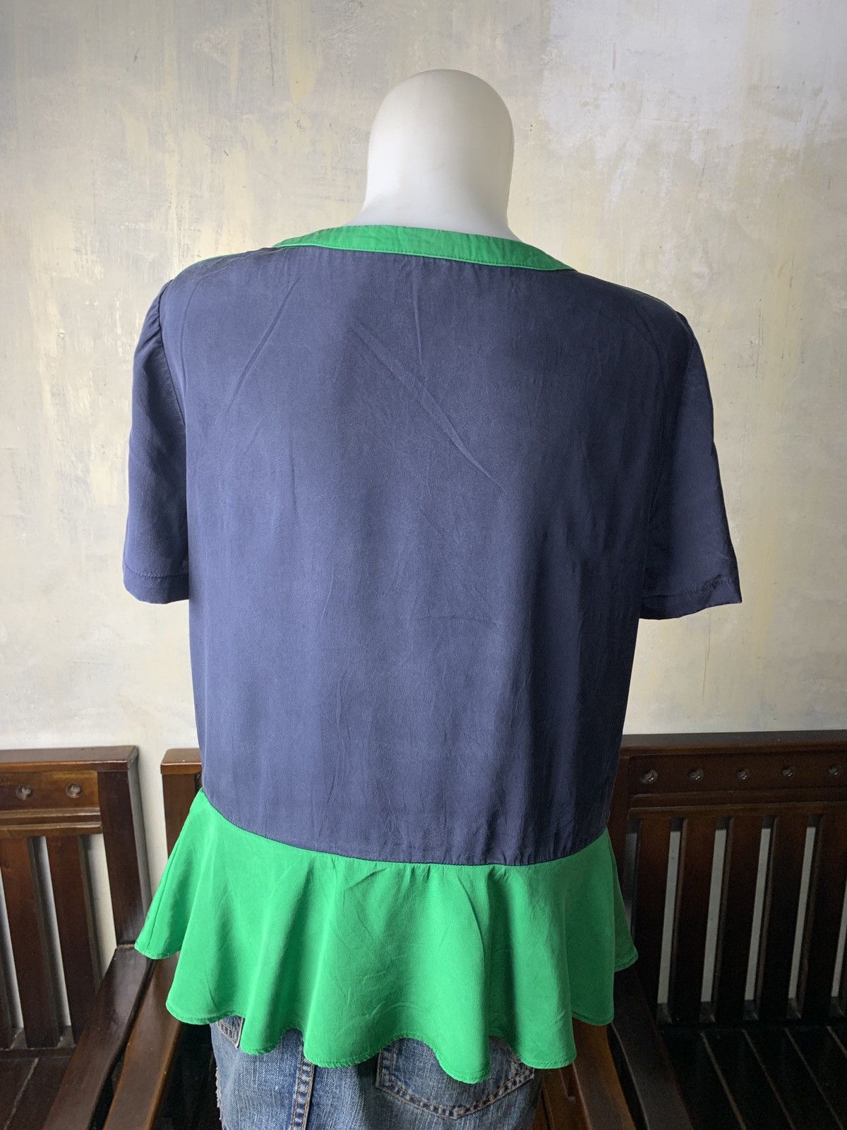 Marc by Marc Jacobs Marc by Marc Jacobs Multicolor Basic Silk Dressy Blouse Size M / US 6-8 / IT 42-44 - 3 Thumbnail