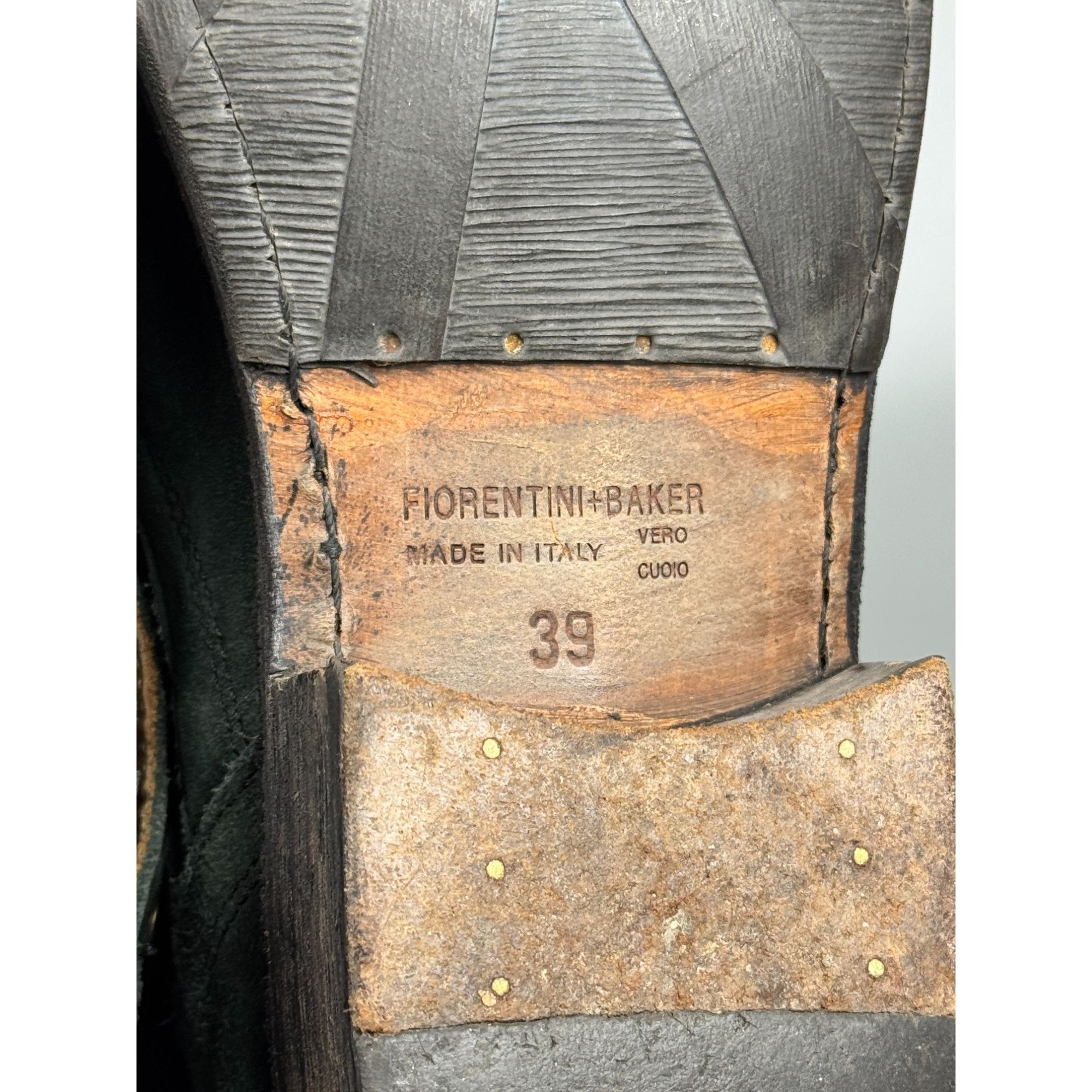 Fiorentini + Baker Florentini + Baker Distressed Suede Ankle Boots (Y1175) Size US 6.5 / EU 39-40 - 12 Thumbnail