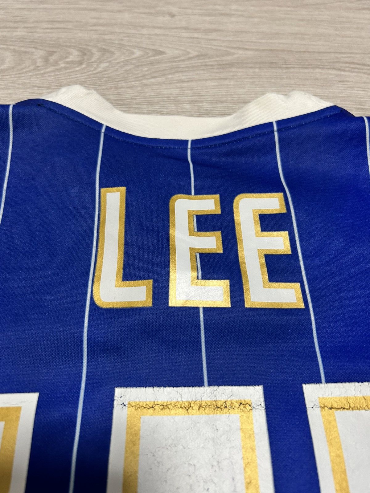 Vintage Vintage Mitre Ipswich Town 2007/08 Home shirt #14 LEE s Size US S / EU 44-46 / 1 - 15 Thumbnail