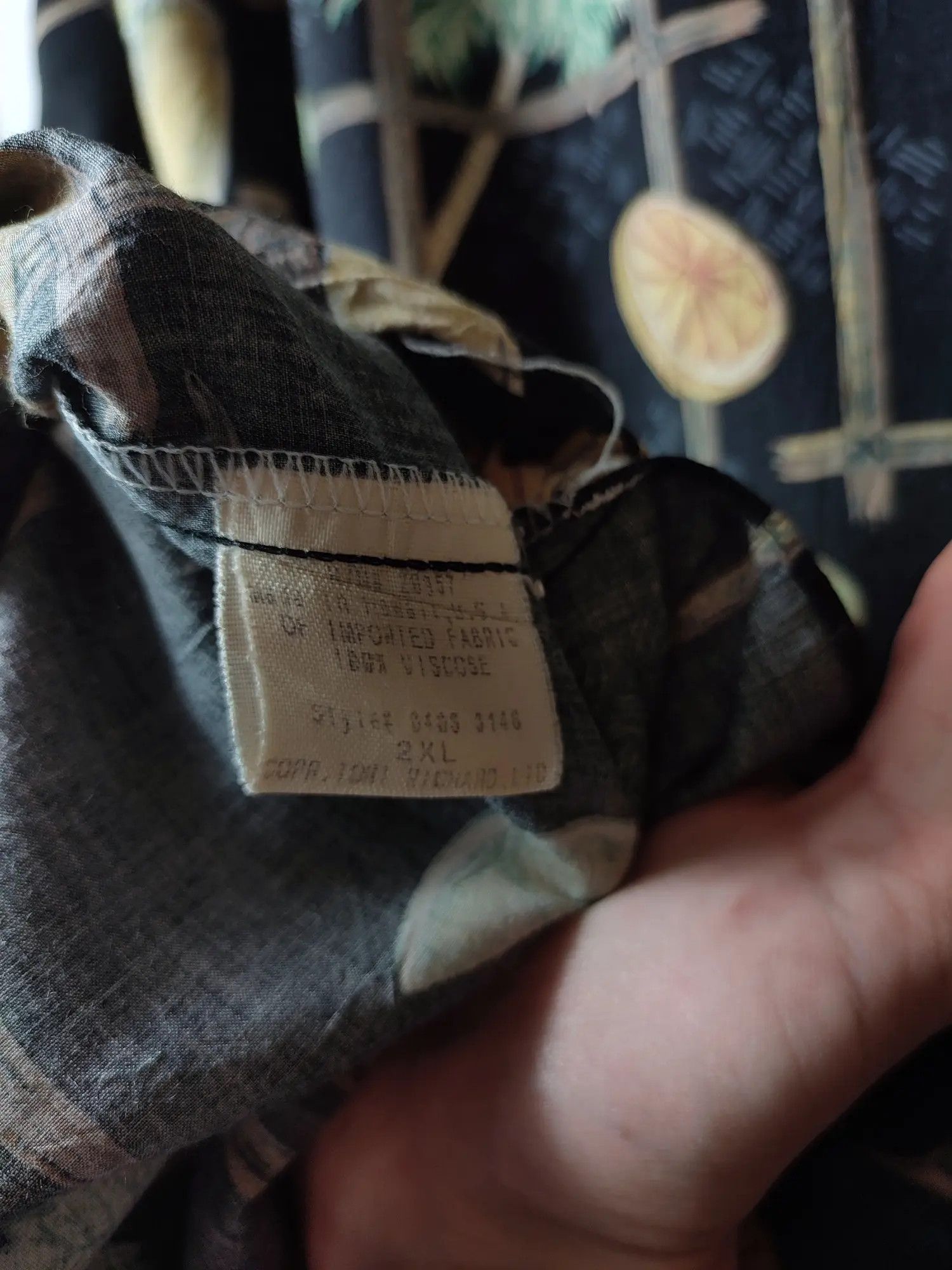 Tori Richard × Vintage Vintage Cocktails Hawaiian shirt Size US XL / EU 56 / 4 - 10 Thumbnail