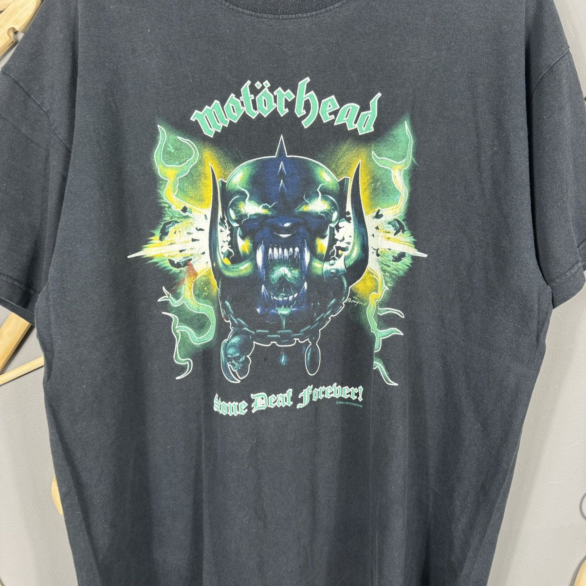 Band Tees Vintage Motörhead 2003 Band T-shirt Size US XL / EU 56 / 4 - 6 Thumbnail