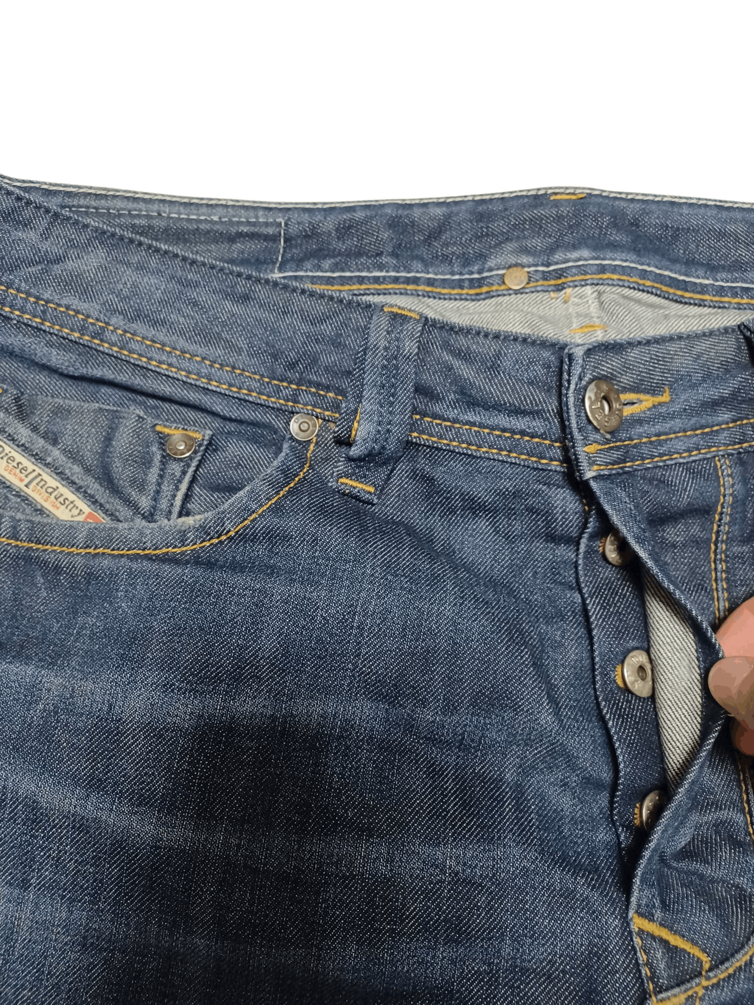 Diesel DIESEL LARKEE STRAIGHT AVANT GARDE W32 L32 JEANS DENIM Size US 32 / EU 48 - 2 Thumbnail