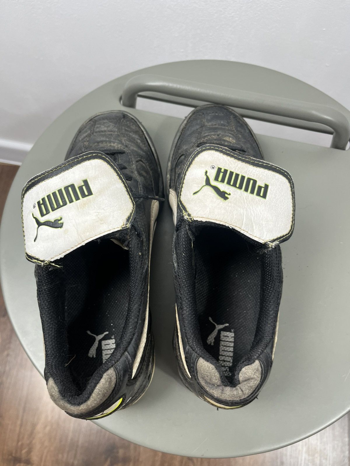Puma Puma King Classic Vintage Black White Soccer Cleats Size 40 Size US 7.5 / EU 40-41 - 14 Thumbnail