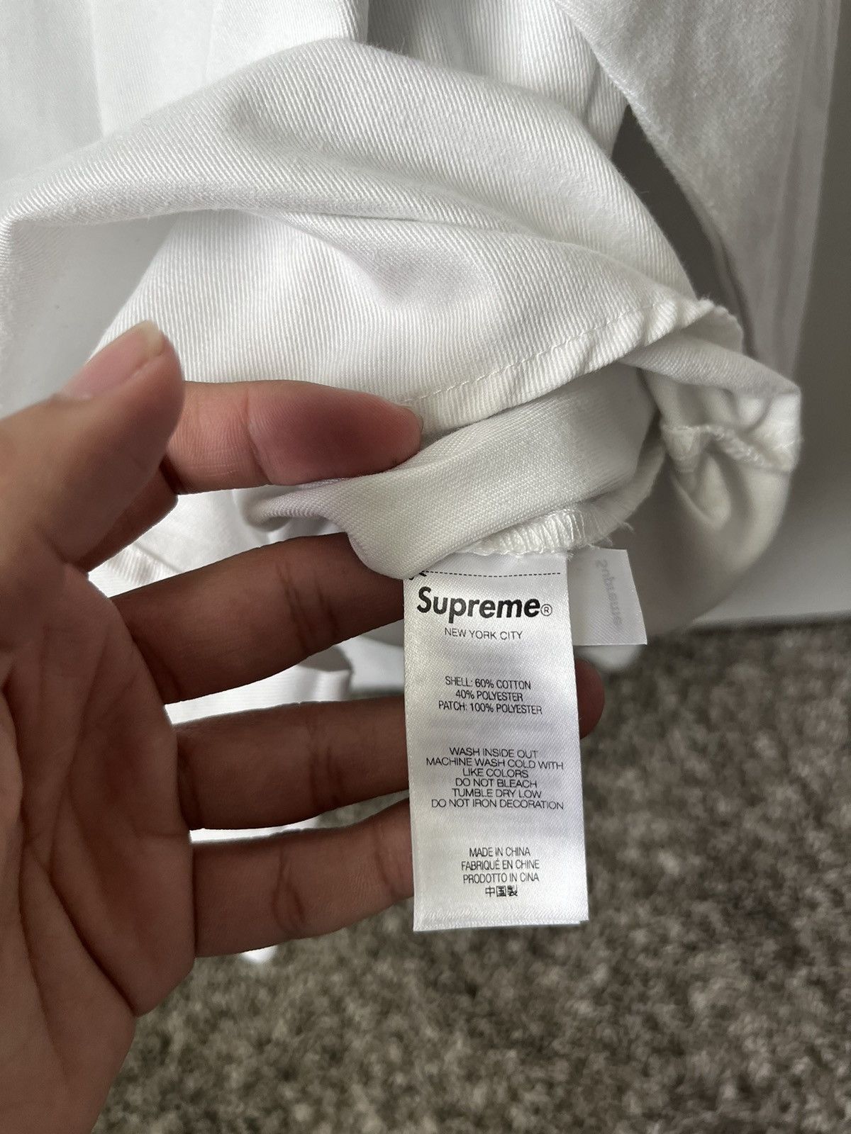Supreme Supreme American Psycho Work Shirt Size US S / EU 44-46 / 1 - 4 Thumbnail