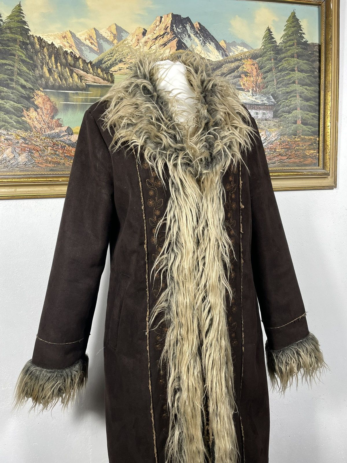 If Six Was Nine × Le Grande Bleu (L.G.B.) Button Ups Coat Avant Garde Affliction Grunge Retro 00s Size L / US 10 / IT 46 - 3 Thumbnail