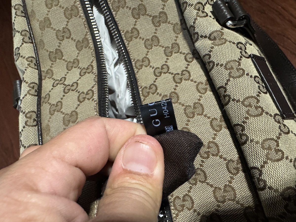 Gucci Gucci Boston GG Large Duffle Bag Beige Size ONE SIZE - 9 Thumbnail