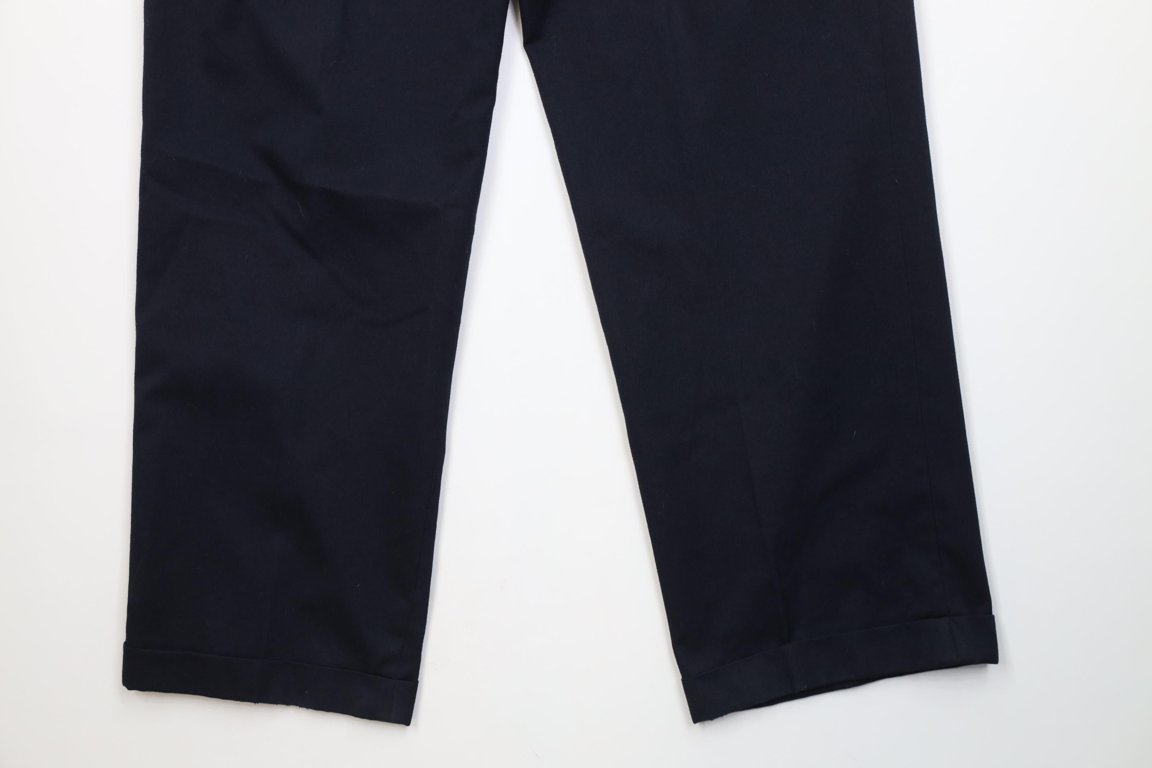 Vintage Vintage 90s Streetwear Gabardine Blend Wide Leg Chino Pants Size US 34 / EU 50 - 12 Thumbnail