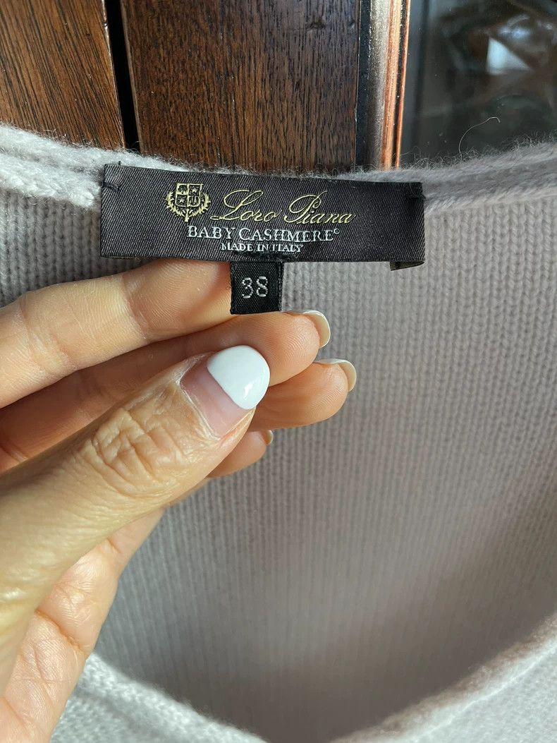 Loro Piana LORO PIANA Cashmere V-neck sweater cardigan Size XS / US 0-2 / IT 36-38 - 3 Thumbnail