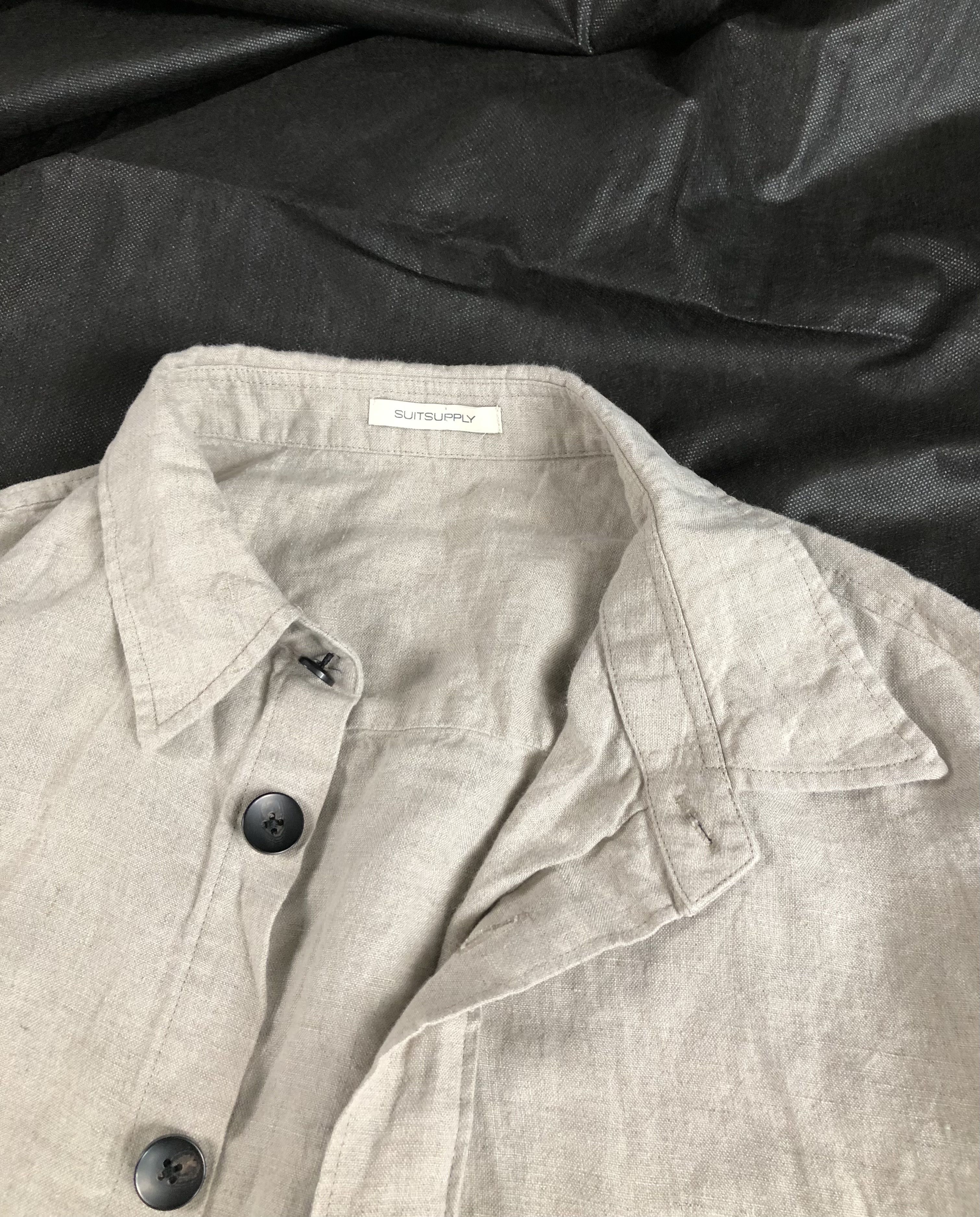 Suitsupply Suitsupply William Baird McNutt Irish Linen Jacket Size US XL / EU 56 / 4 - 2 Thumbnail