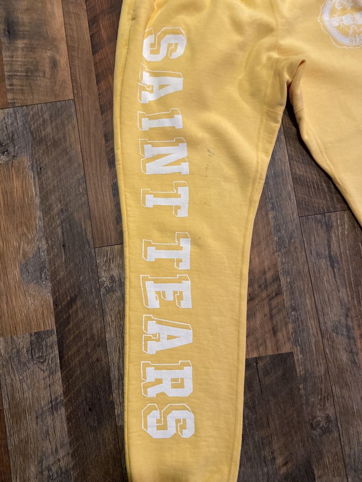DENIM TEARS × Saint Michael SAINT MICHAEL DEMIN TEARS “SAINT TEARS” SWEAT PANTS Size US 34 / EU 50 - 3 Thumbnail