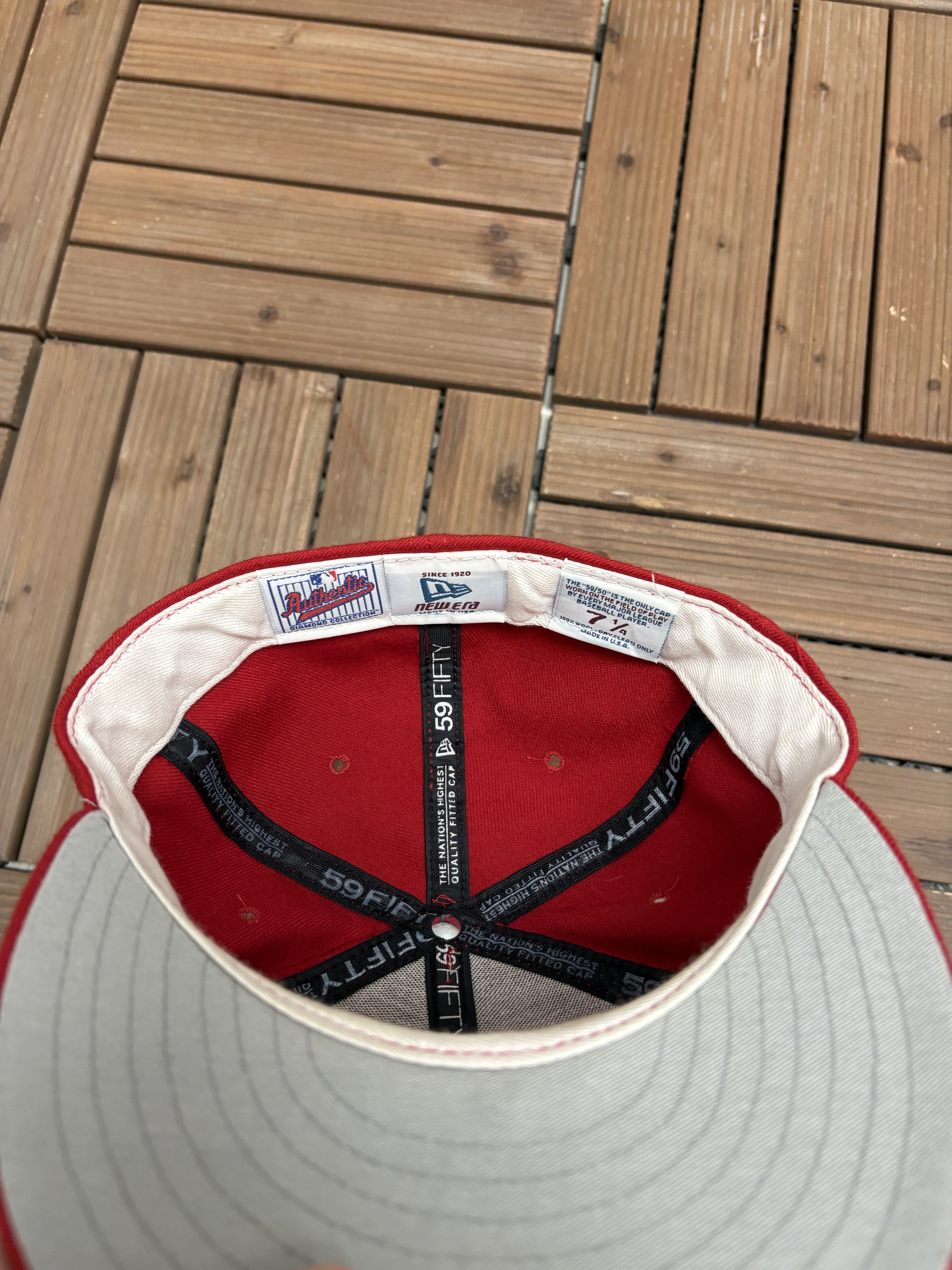 New Era Texas Rangers Vintage Made in USA Wool Hat Cap Size ONE SIZE - 6 Thumbnail