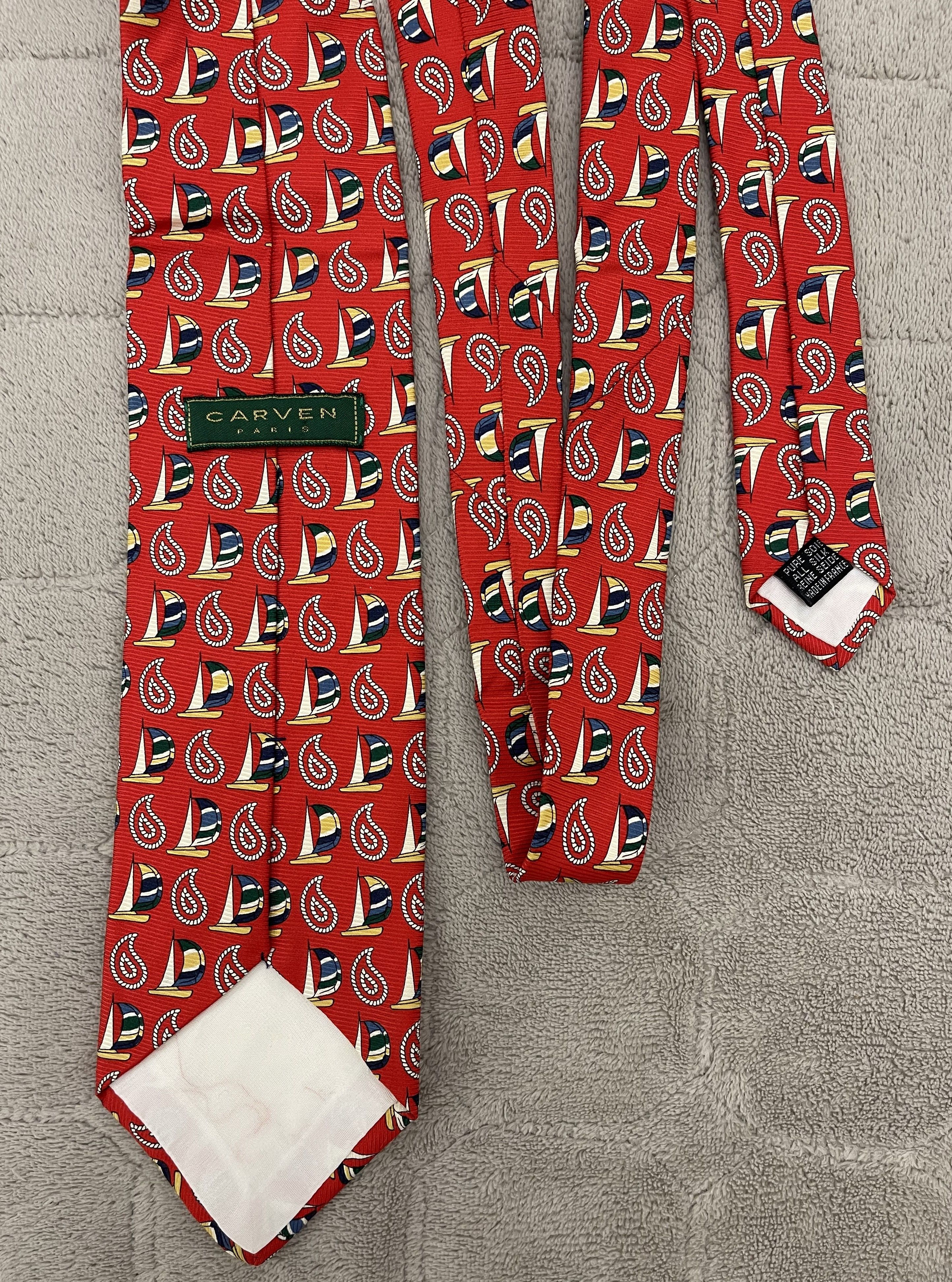 Carven × SHIPS × Vintage CARVEN PARIS Vintage Tie Ships Size ONE SIZE - 2 Thumbnail