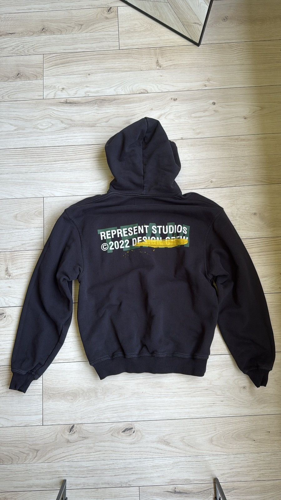 Represent Clo. Represent Black Hoodie ( Medium ) Size US M / EU 48-50 / 2 - 2 Thumbnail