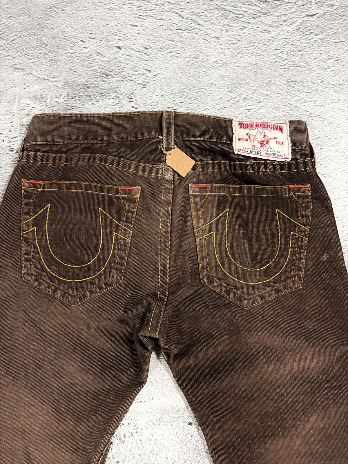 True Religion True Religion jeans vintage cords corduroy pants Bobby baggy Size US 36 / EU 52 - 2 Thumbnail