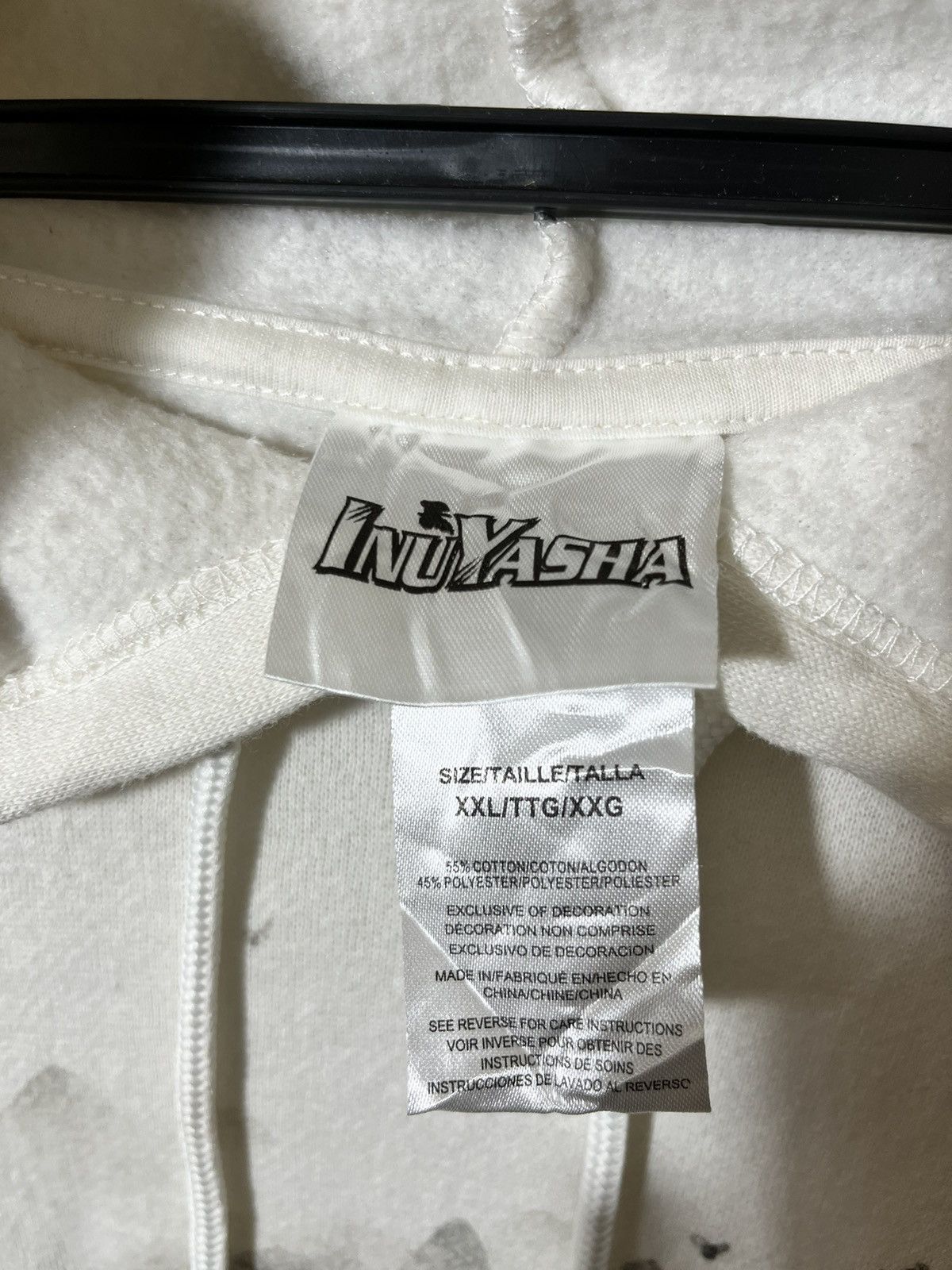 Anime × Japanese Brand Rare AOP Inuyasha Hoodie Size US XXL / EU 58 / 5 - 2 Thumbnail