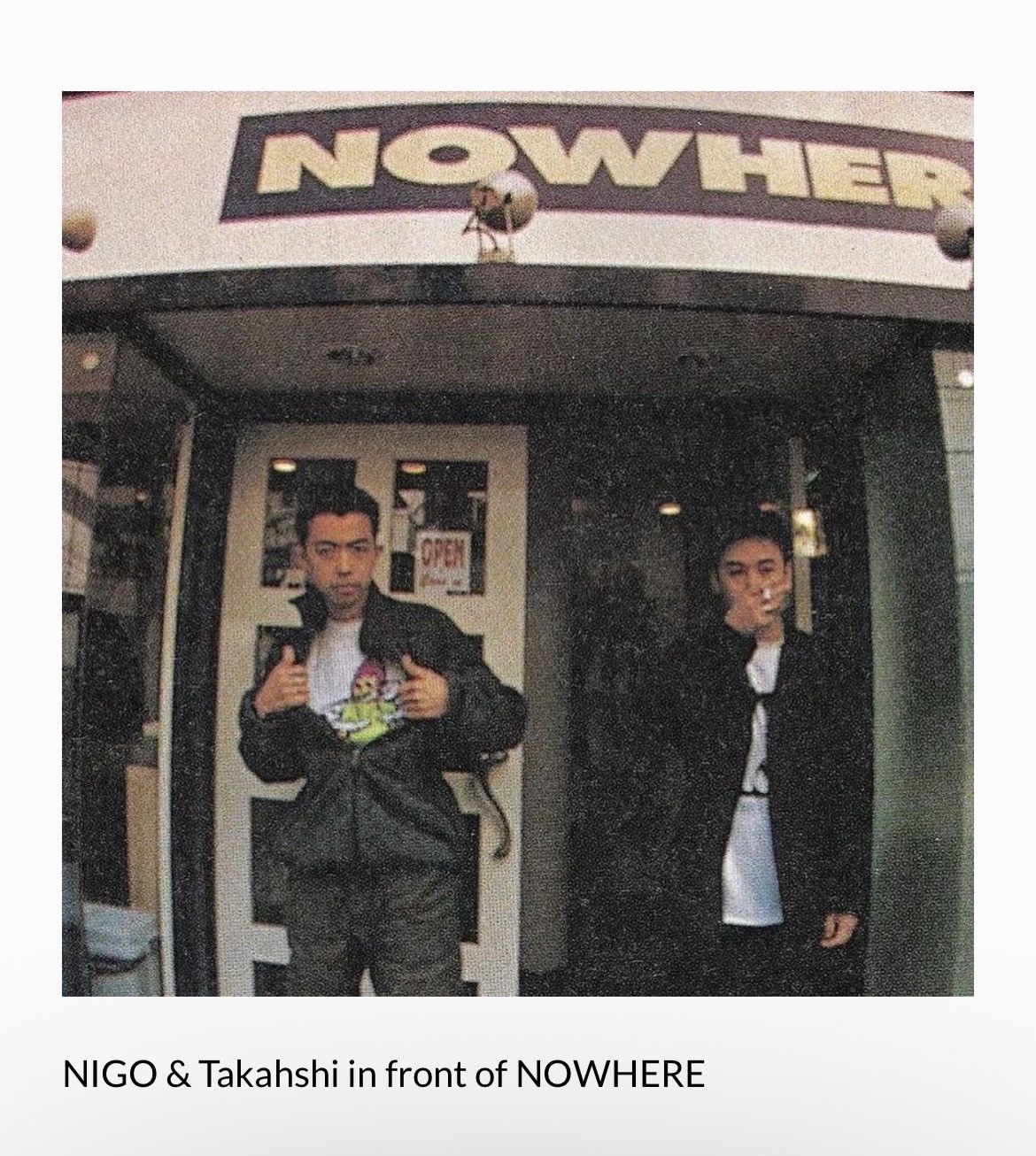 Bape ☆ 2006 NIGO ERA BATHING APE NOWHERE 13TH ANNIVERSARY T ☆ Size US L / EU 52-54 / 3 - 8 Thumbnail
