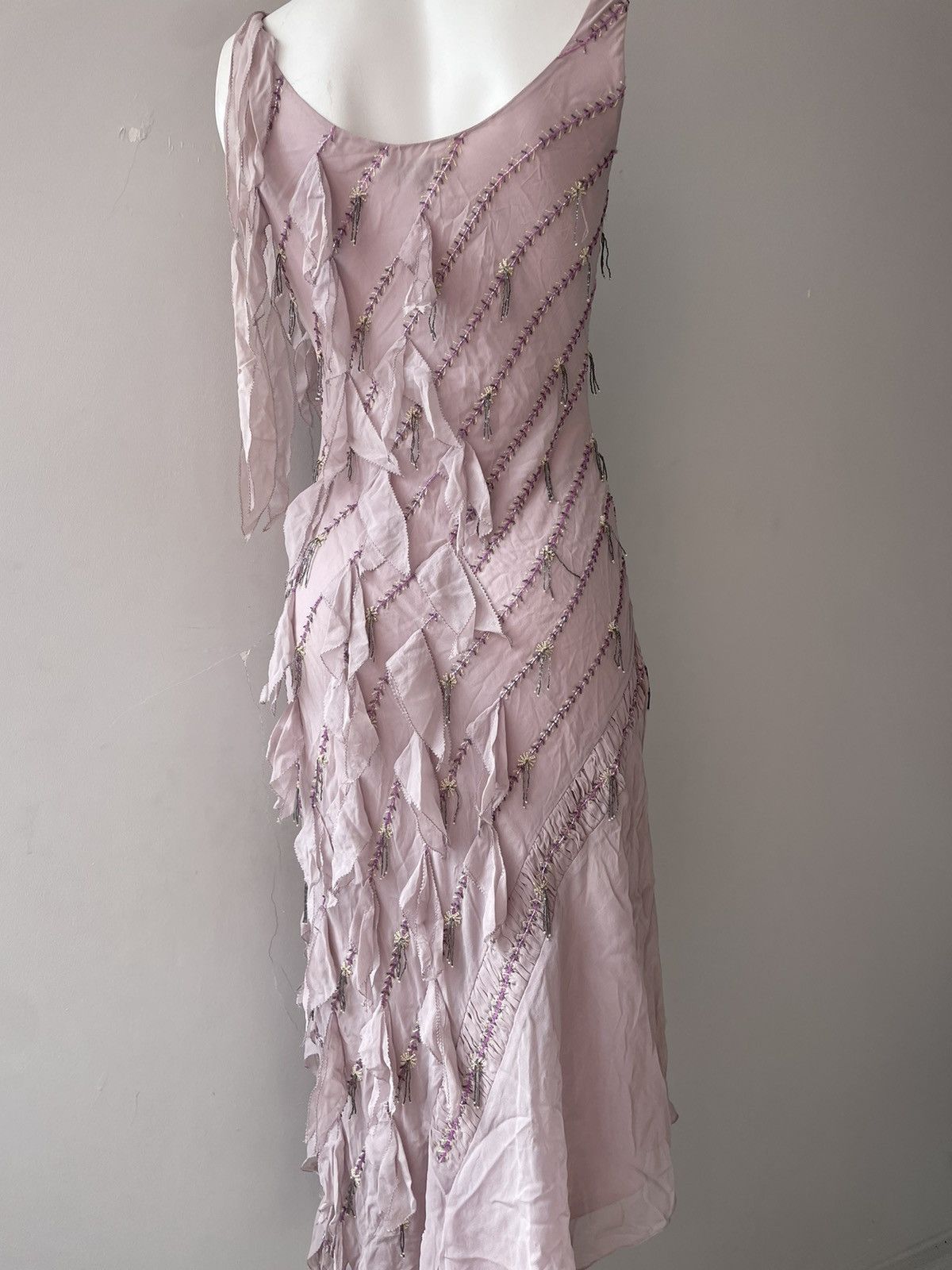 Vintage Italian silk dress Size S / US 4 / IT 40 - 18 Thumbnail
