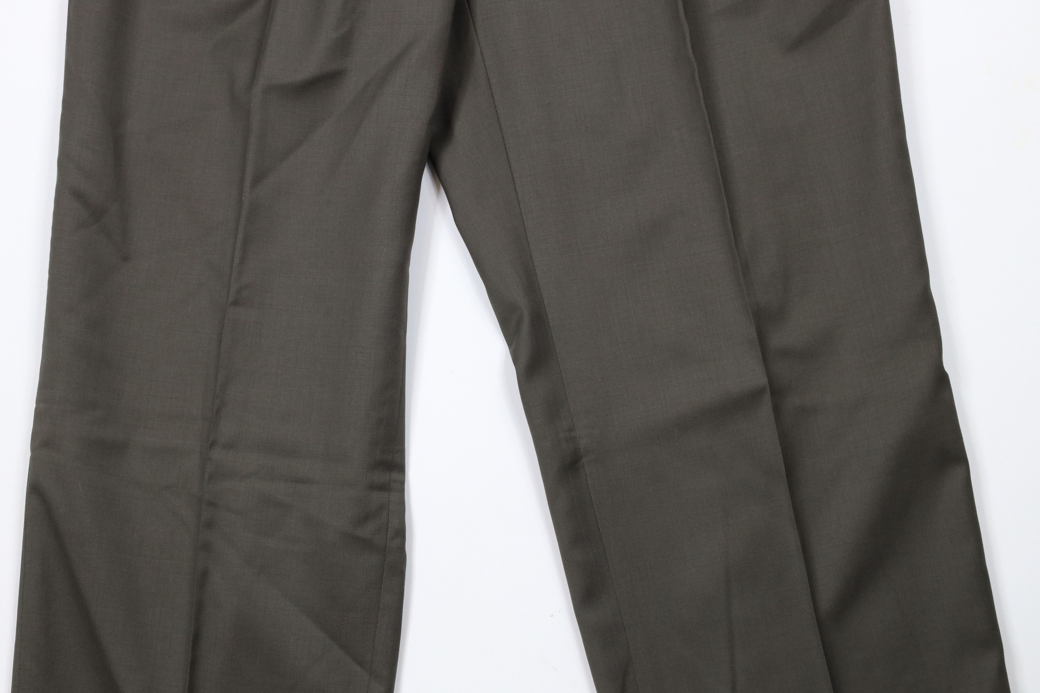 Ralph Lauren Vintage 90s Ralph Lauren Cashmere Wide Leg Chino Pants Green Size US 32 / EU 48 - 3 Thumbnail