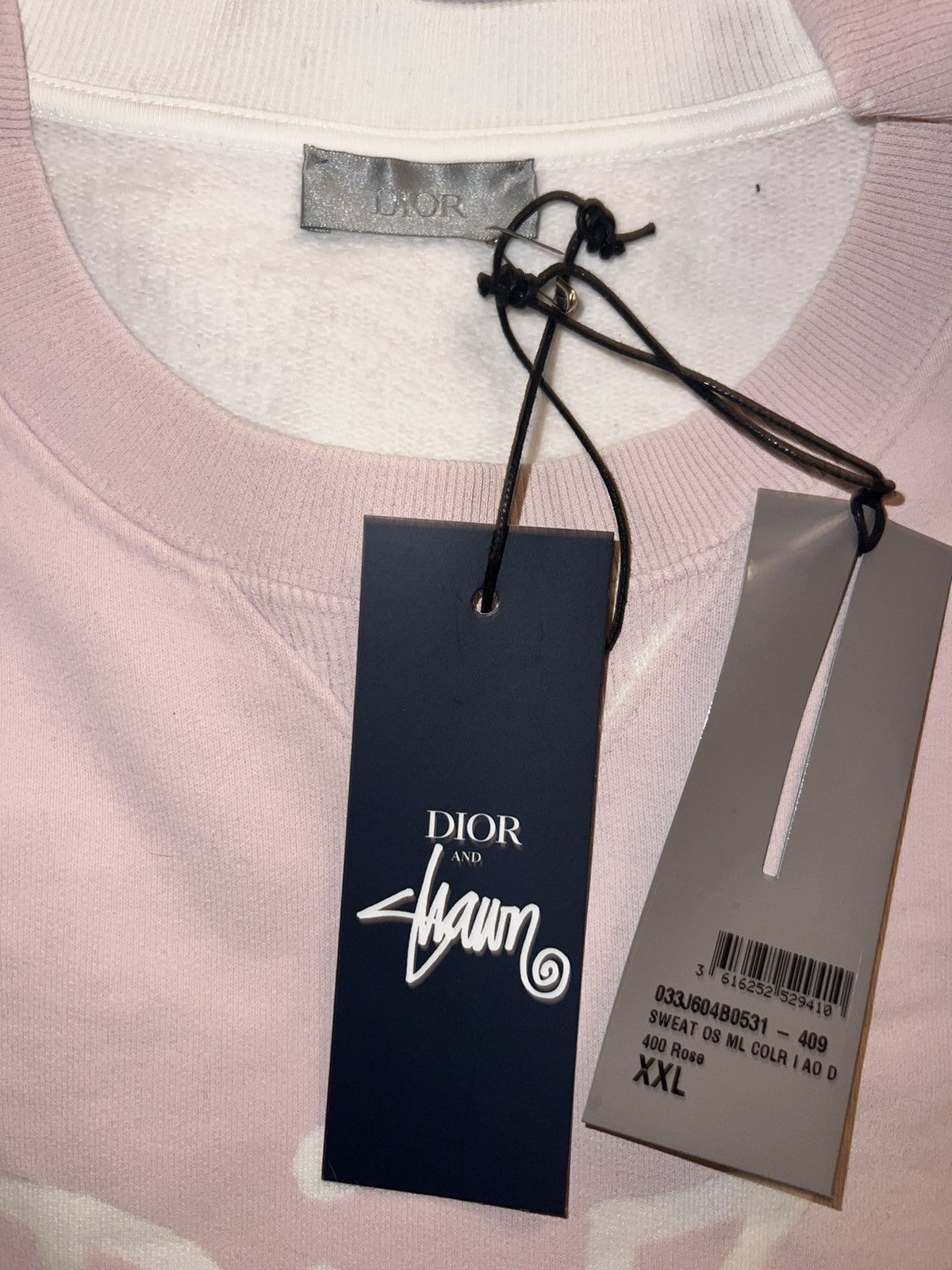 Dior × Stussy Dior x Stussy Sweatshirt Size US XXL / EU 58 / 5 - 10 Thumbnail