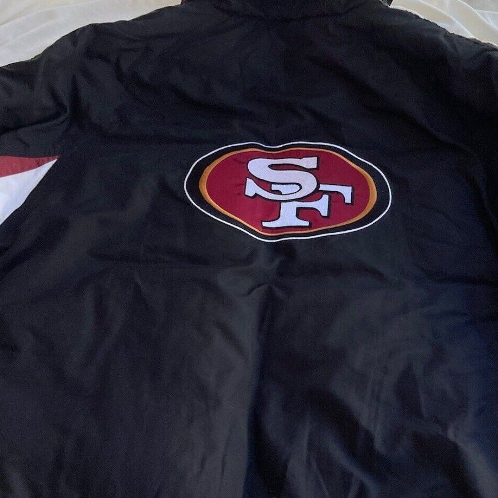 NFL × Vintage Vintage San Francisco 49ers Men’s Game Day Jacket Black Size US XL / EU 56 / 4 - 10 Thumbnail