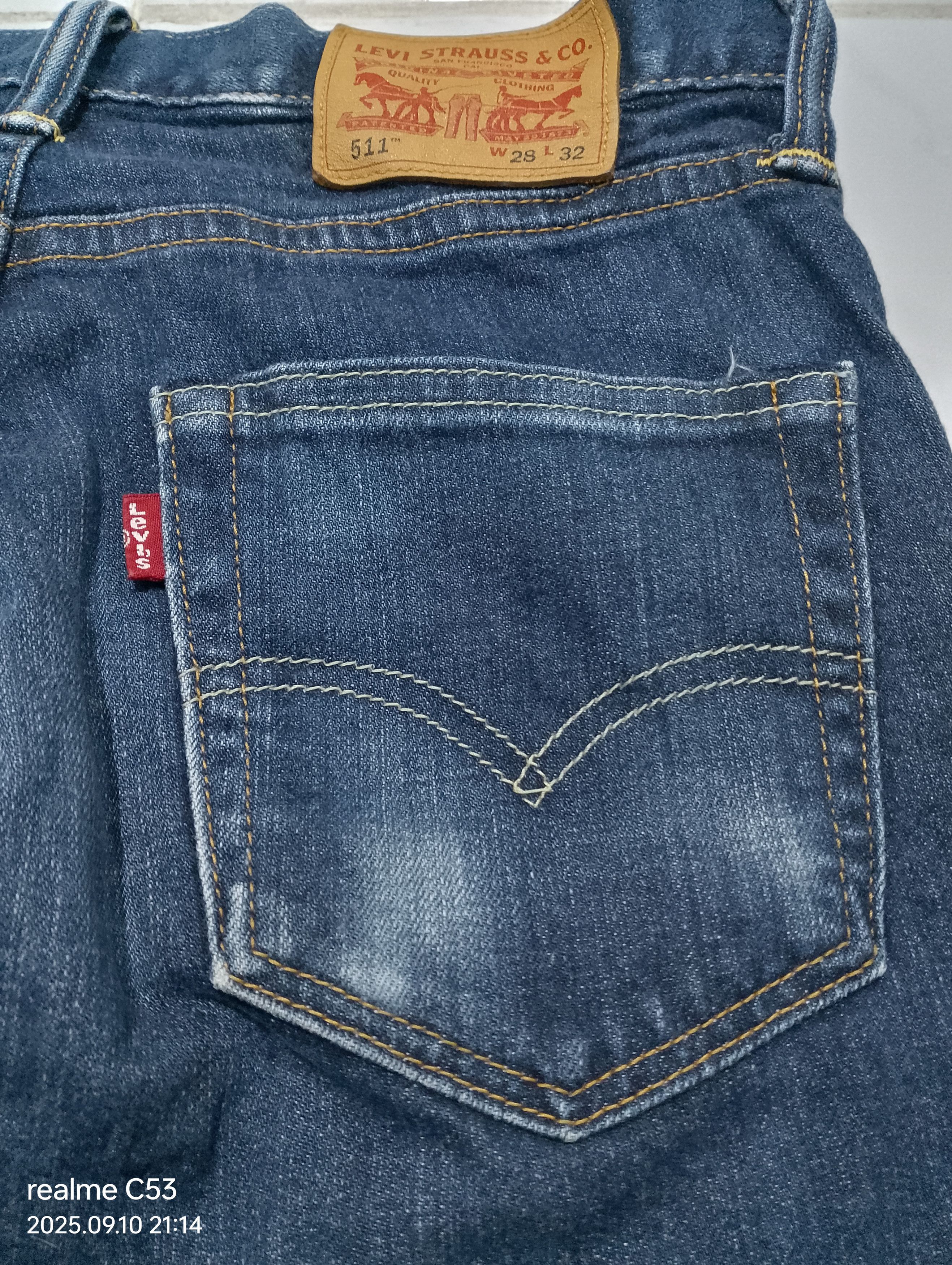 Levi's Jeans selvedge Levi's 511 original Size US 28 / EU 44 - 11 Thumbnail
