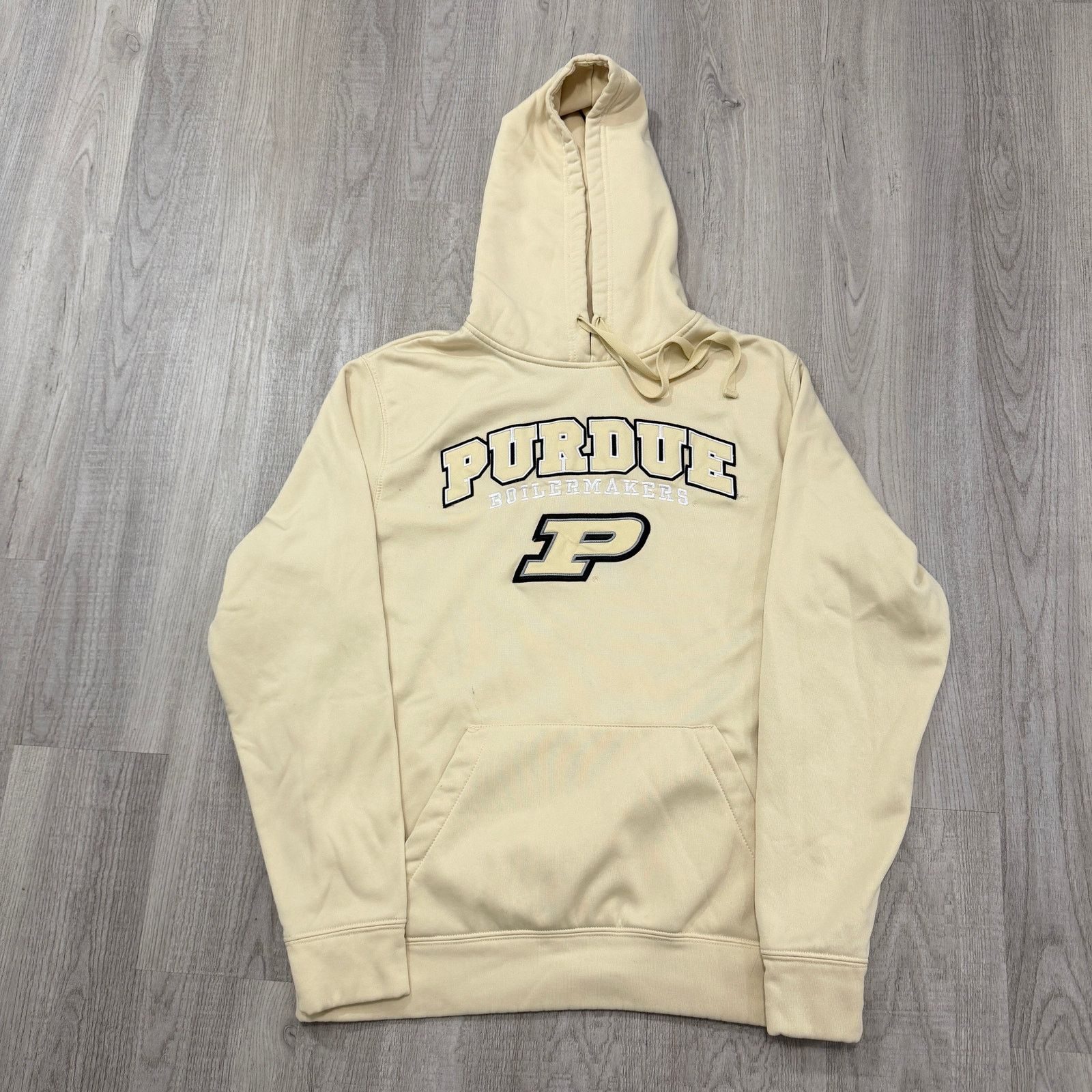 Colosseum Athletics Colosseum Purdue Boilermakers Hoodie Men's Medium Cream Size US M / EU 48-50 / 2 - 1 Thumbnail