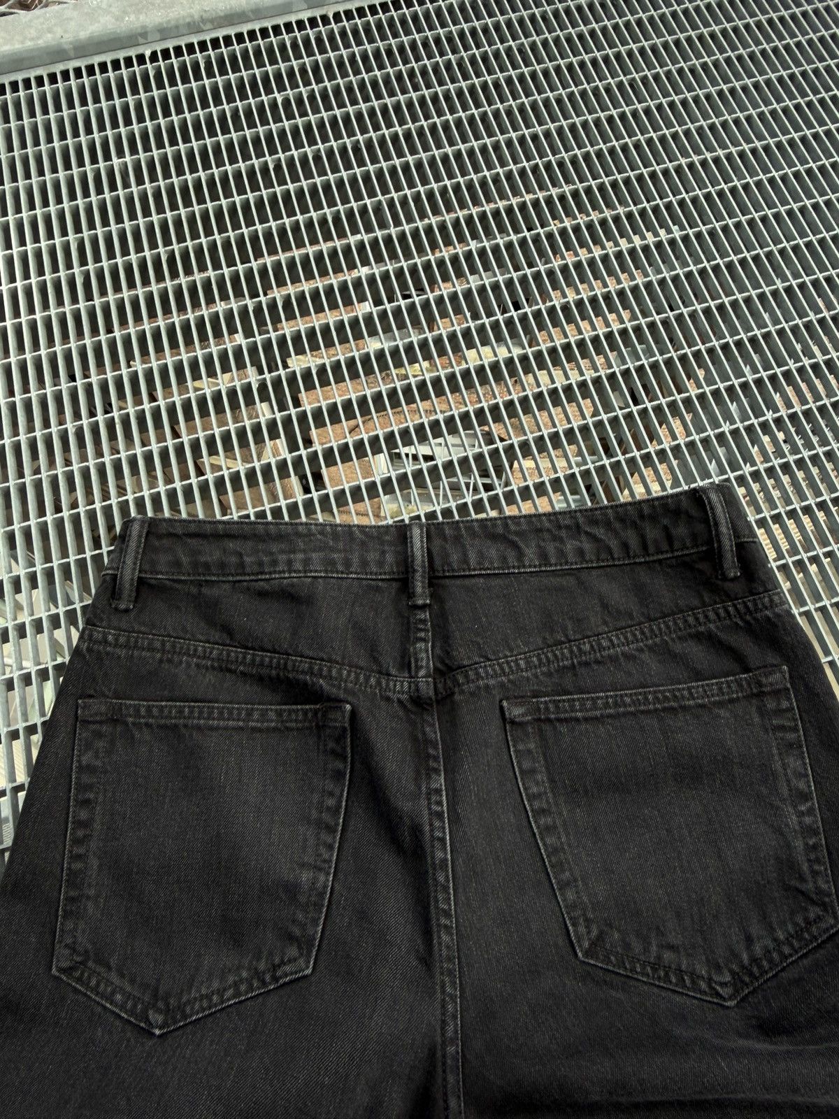 Helmut Lang Helmut Lang High Rise Crop Slim Vintage Patchwork Jeans Size US 30 / EU 46 - 18 Thumbnail