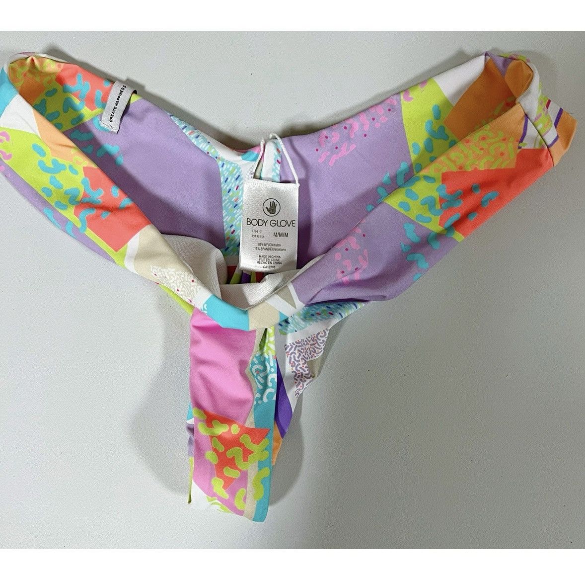 Body Glove Body Glove Geometric Bikini Bottoms Bathing Suit Size M 🌸✨ Size ONE SIZE - 3 Thumbnail