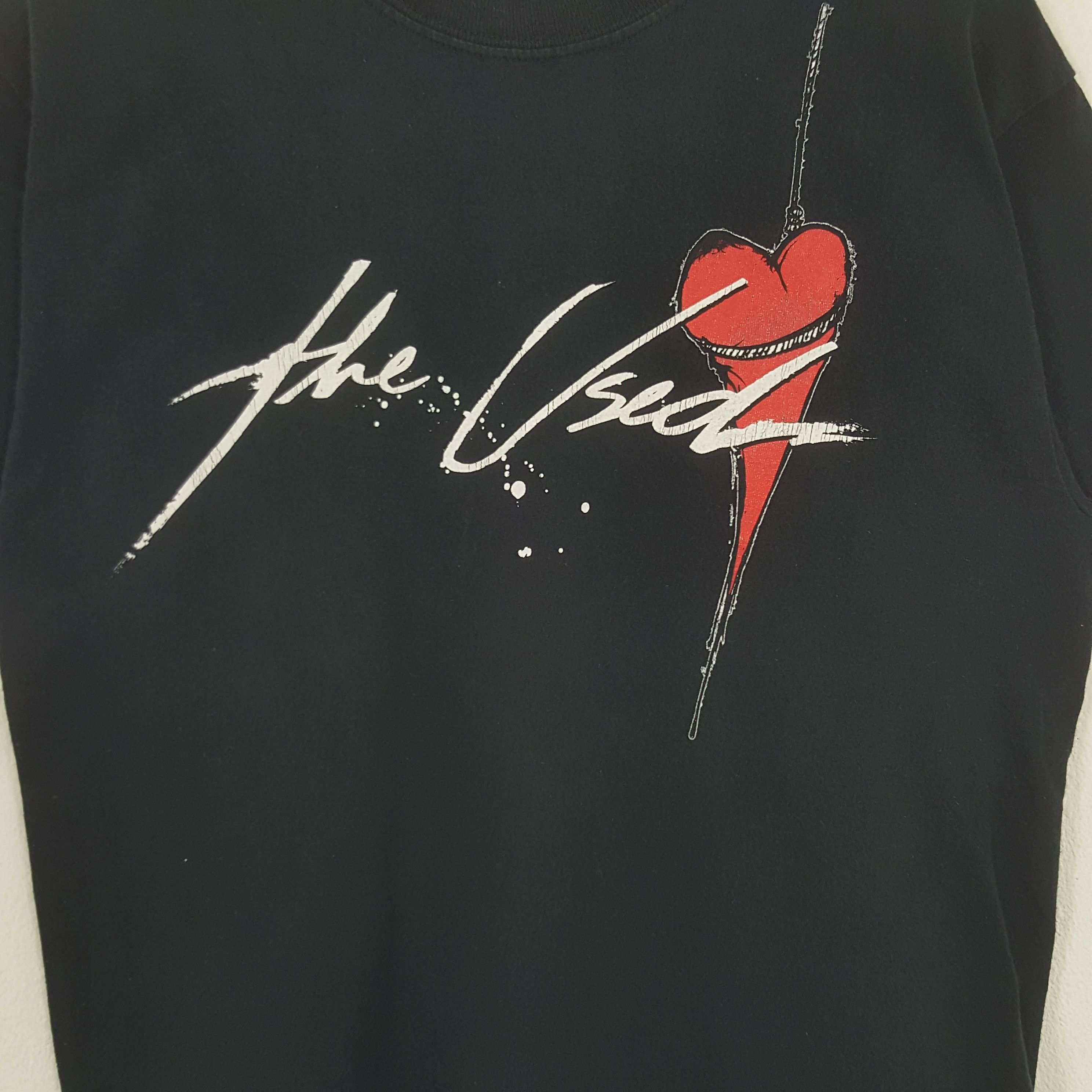 Band Tees × Vintage Vintage The Used American Rock Band Tshirt Size US M / EU 48-50 / 2 - 2 Thumbnail