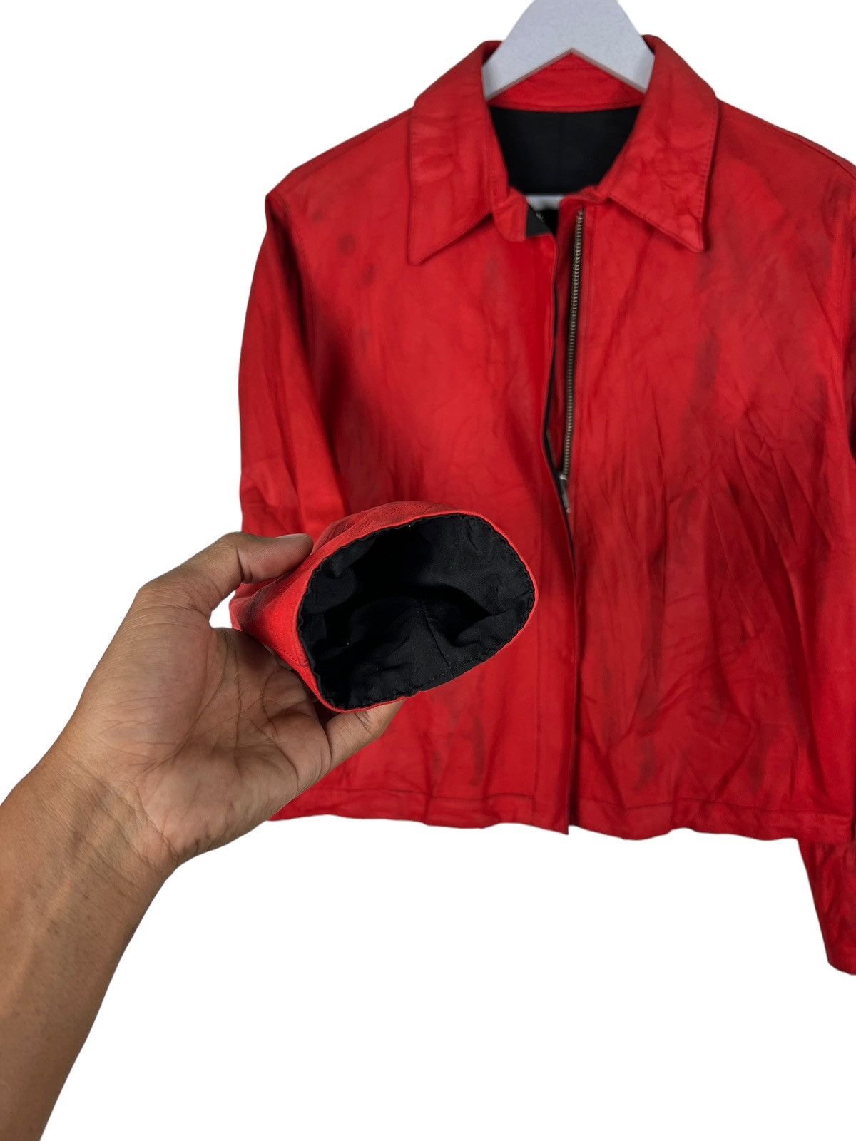 Bally 🔥 BALLY REVERSIBLE LEATHER BLOUSON JACKET MADE IN ITALY Size US M / EU 48-50 / 2 - 10 Thumbnail