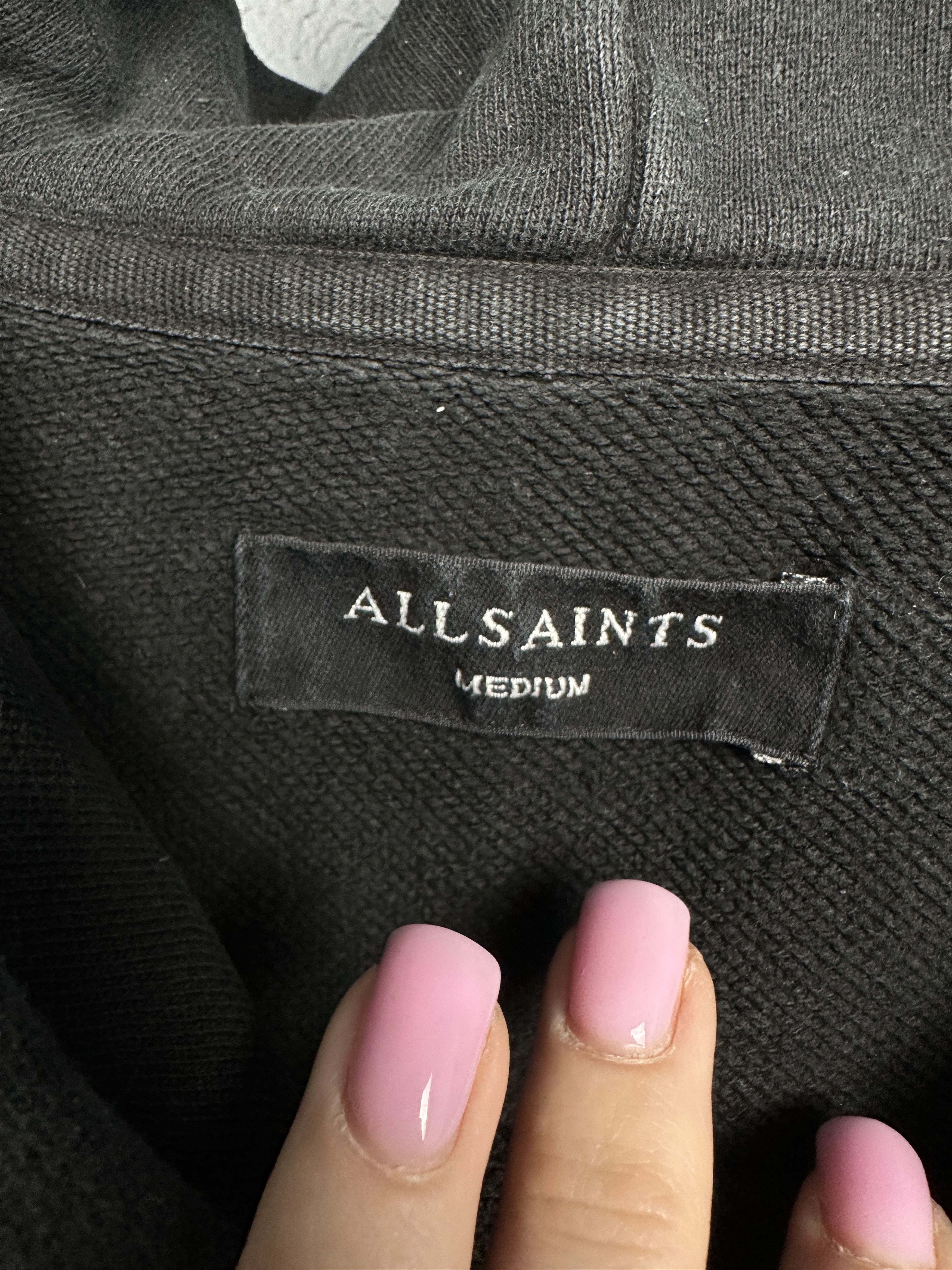 Allsaints Allsaints Mens State OTH Center Logo Hoodie Size US M / EU 48-50 / 2 - 5 Thumbnail