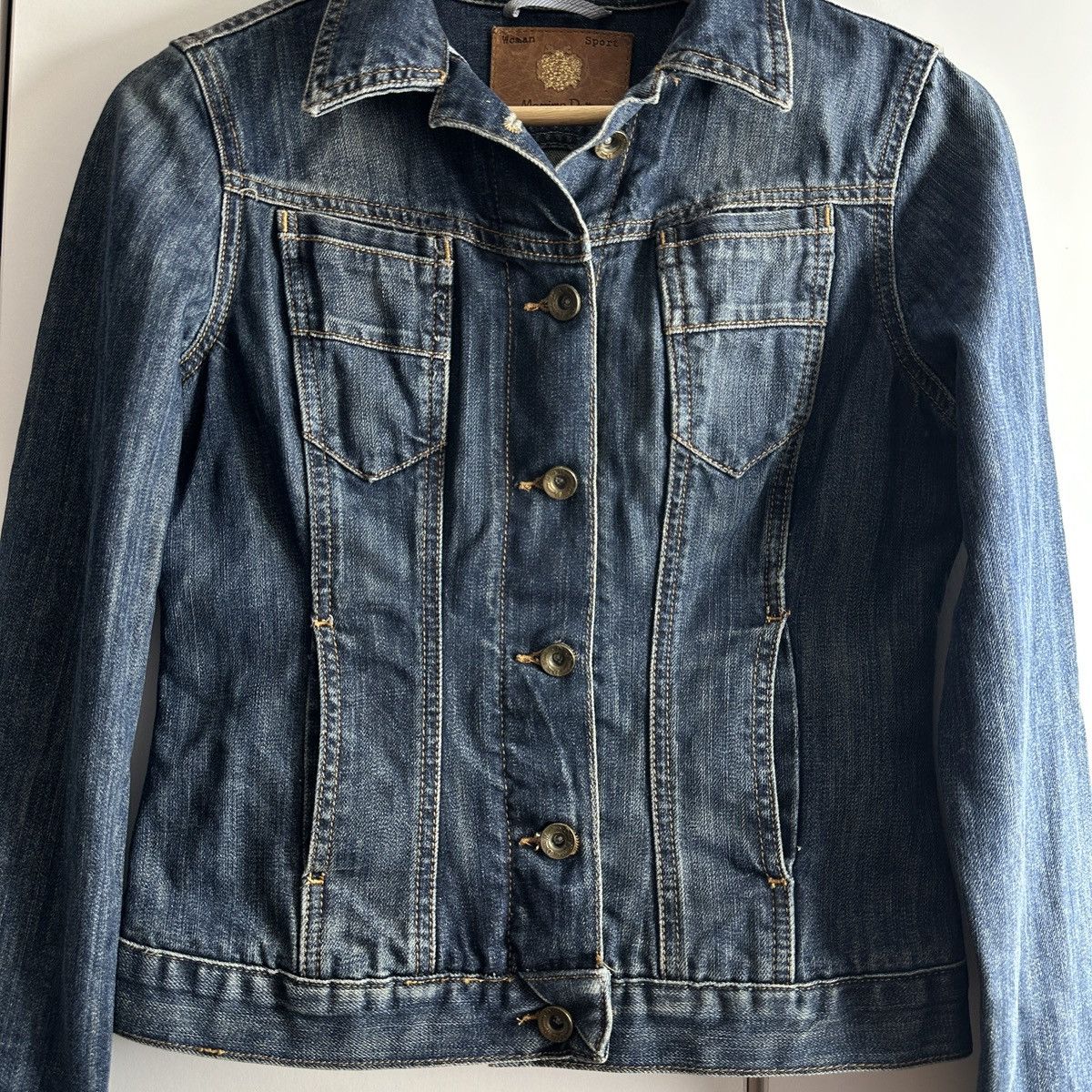 Massimo Dutti MASSIMO DUTTI Ladies Blue Denim Jacket Size S / US 4 / IT 40 - 2 Thumbnail