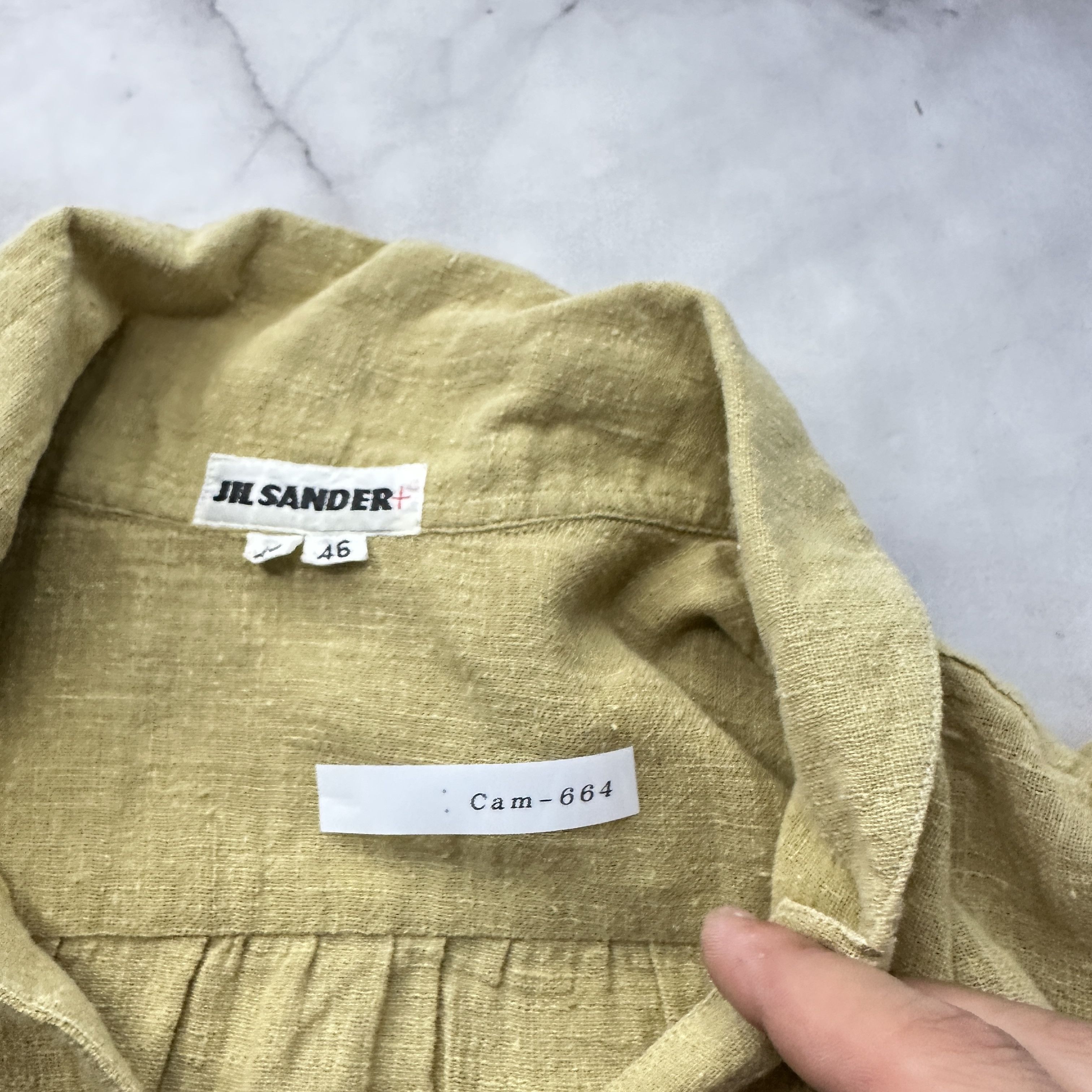 Jil Sander Blusa Jil Sander Bottoni – 46 IT Size L / US 10 / IT 46 - 3 Thumbnail